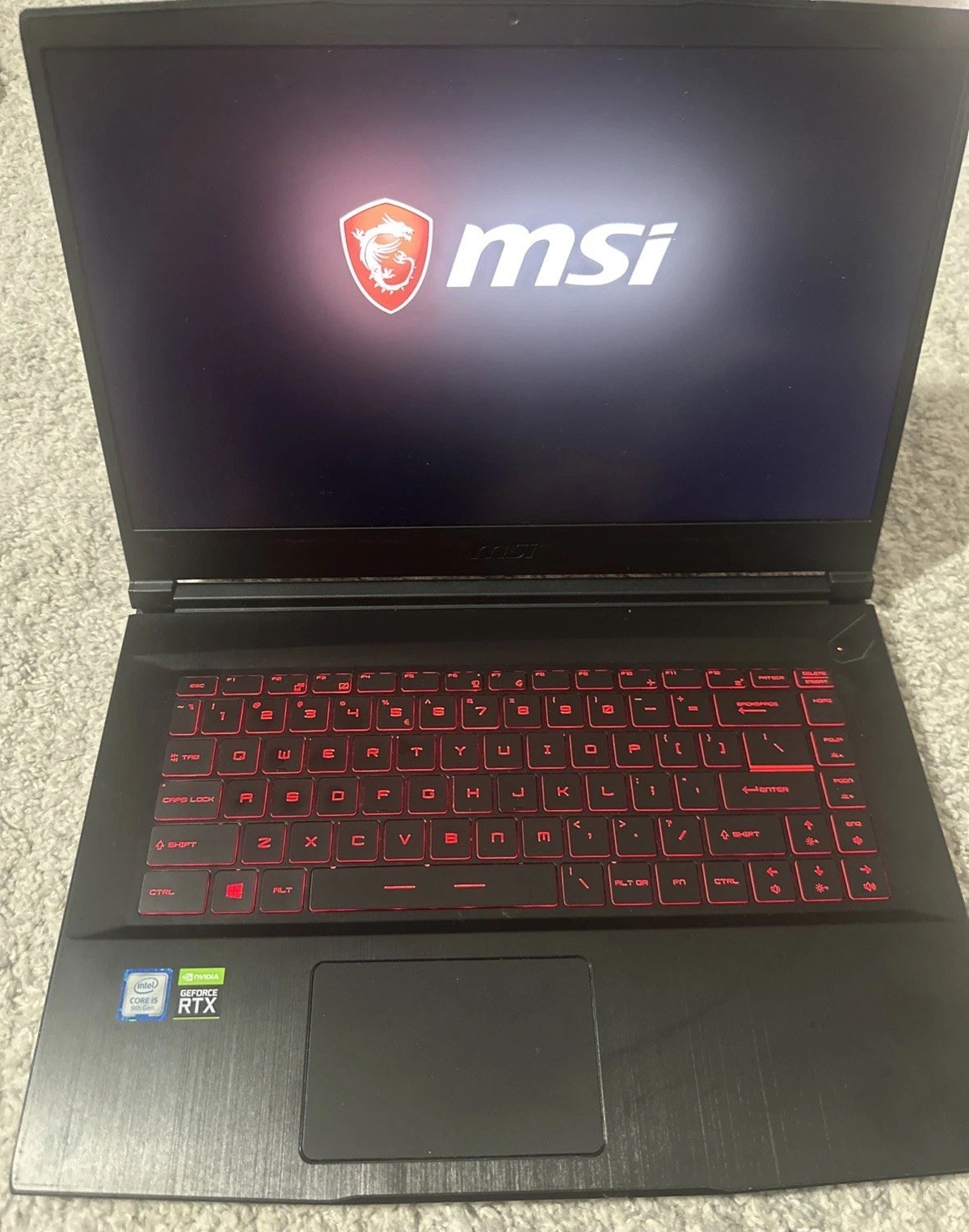 MSI GF65 Thin GSEXRIntel i5-9300H N VIDIA RTX 206016 GB RAM 1000 GB SSD