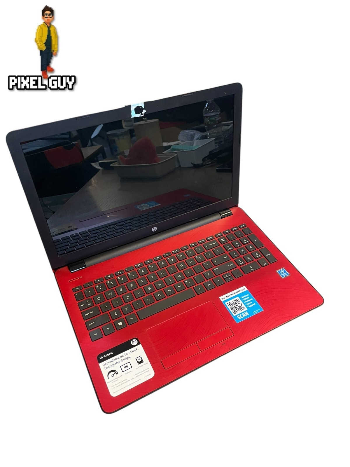 HP Pavilion 15-BS234WM 15″ Pentium Silver N5000 1.1GHz 4GB RAM 500GB HDD AS IS