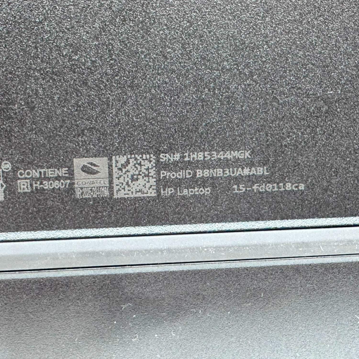 HP 15-FD0118CA RTL8852BE 15.6″ N100 3.4GHz 4GB RAM 128GB SSD