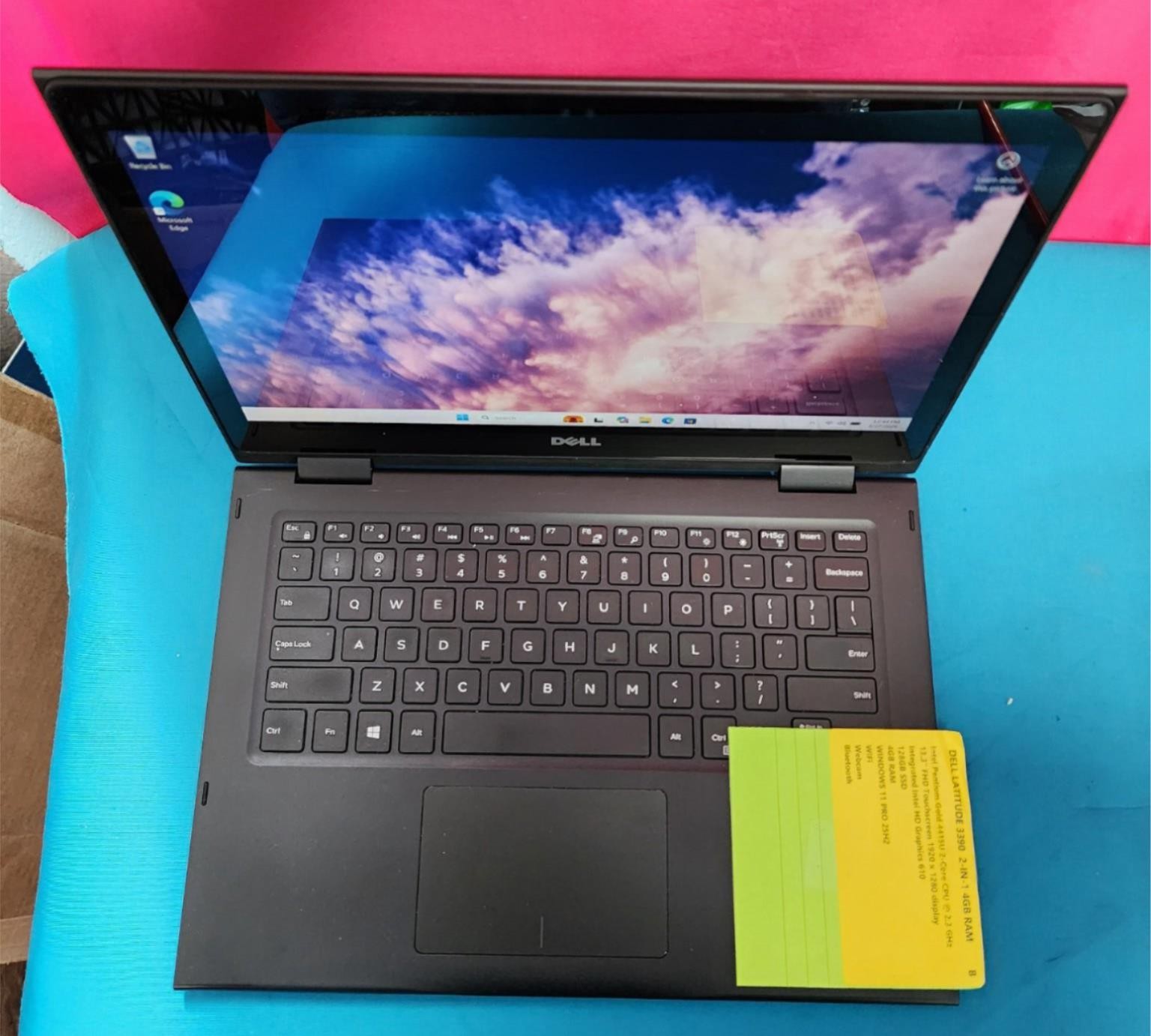 Touch Dell Latitude 3390 2-in-1 13.3″ i3-6006U 4GB RAM 160GB SSD Win11Pro – B