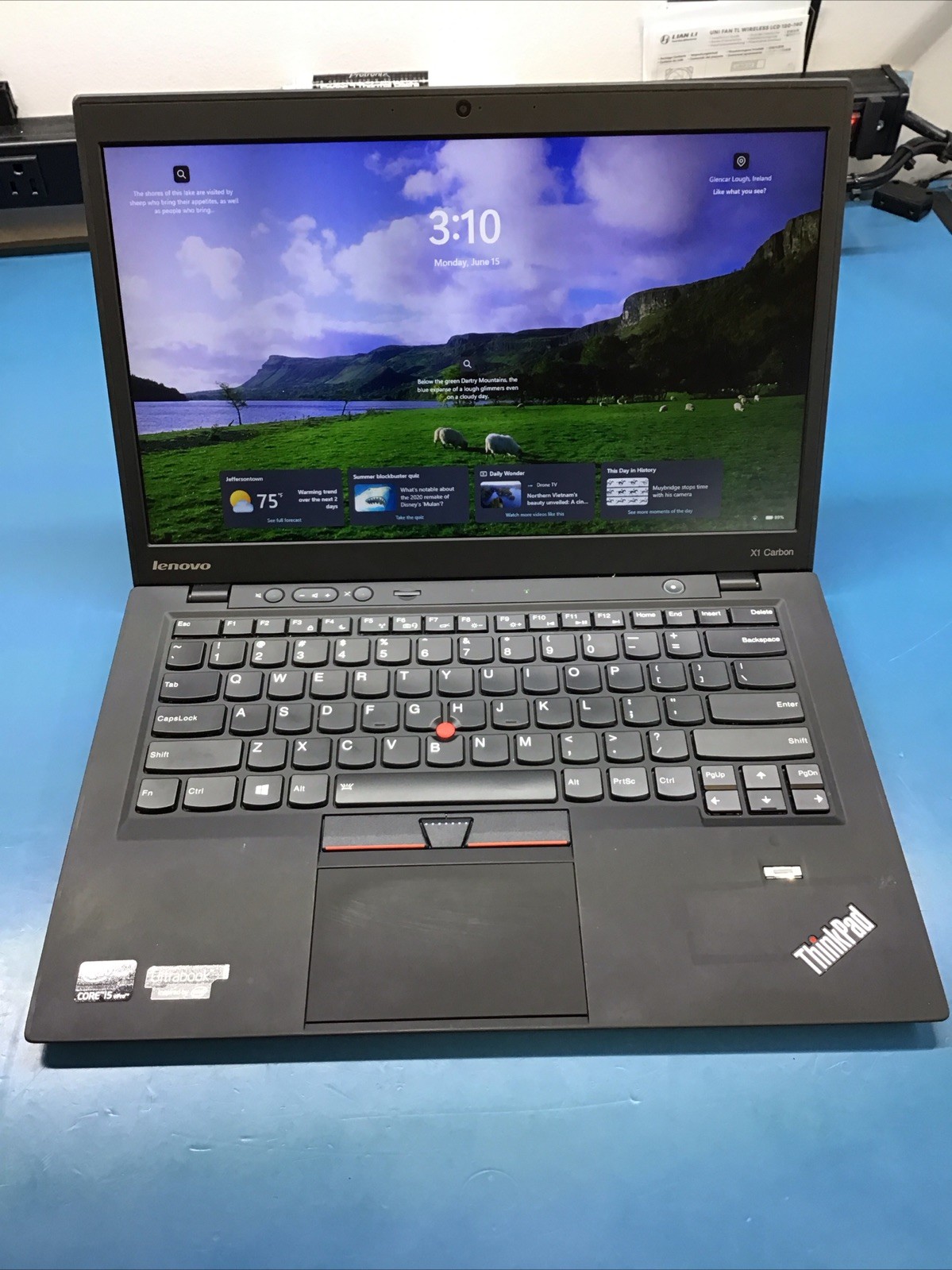 Lenovo ThinkPad X1 Carbon (i5-3427U 1.80GHz, 4GB (2×2)DDR3, 256GB SSD, WIN 11 E)