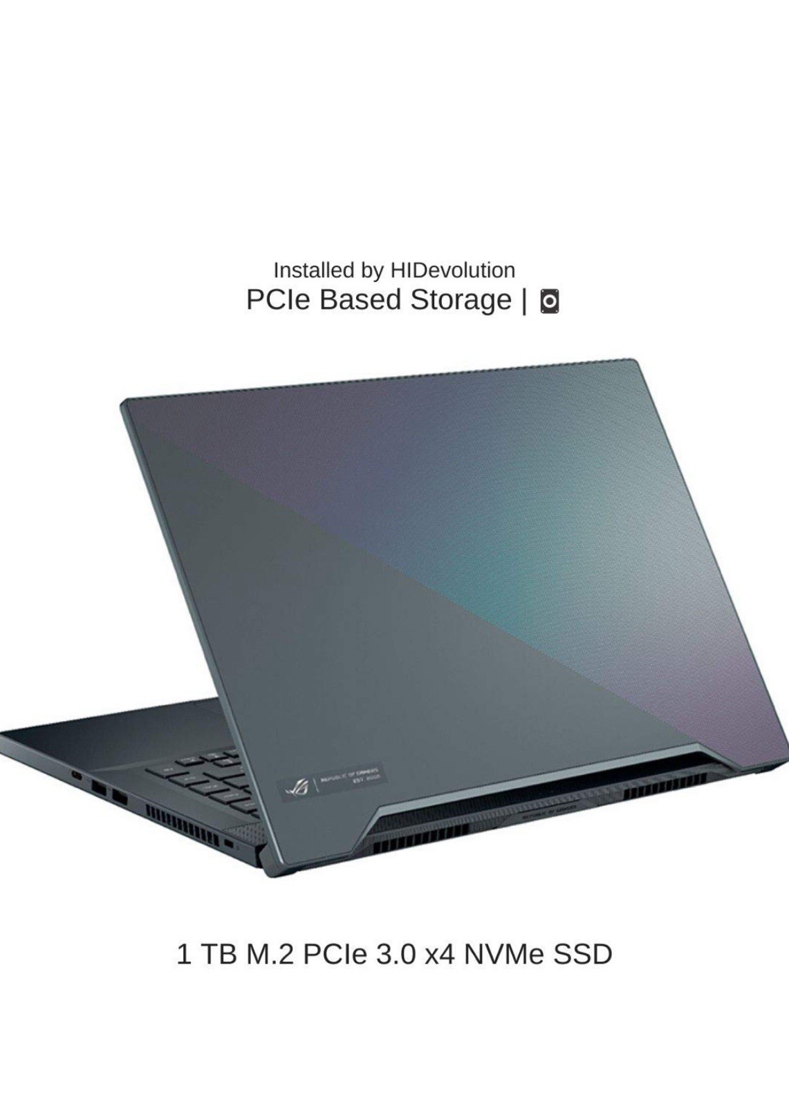 ASUS ROG Zephyrus M15 15.6″ (1TB SSD, Intel i7-10750H, 16 GB RAM) Laptop – Black