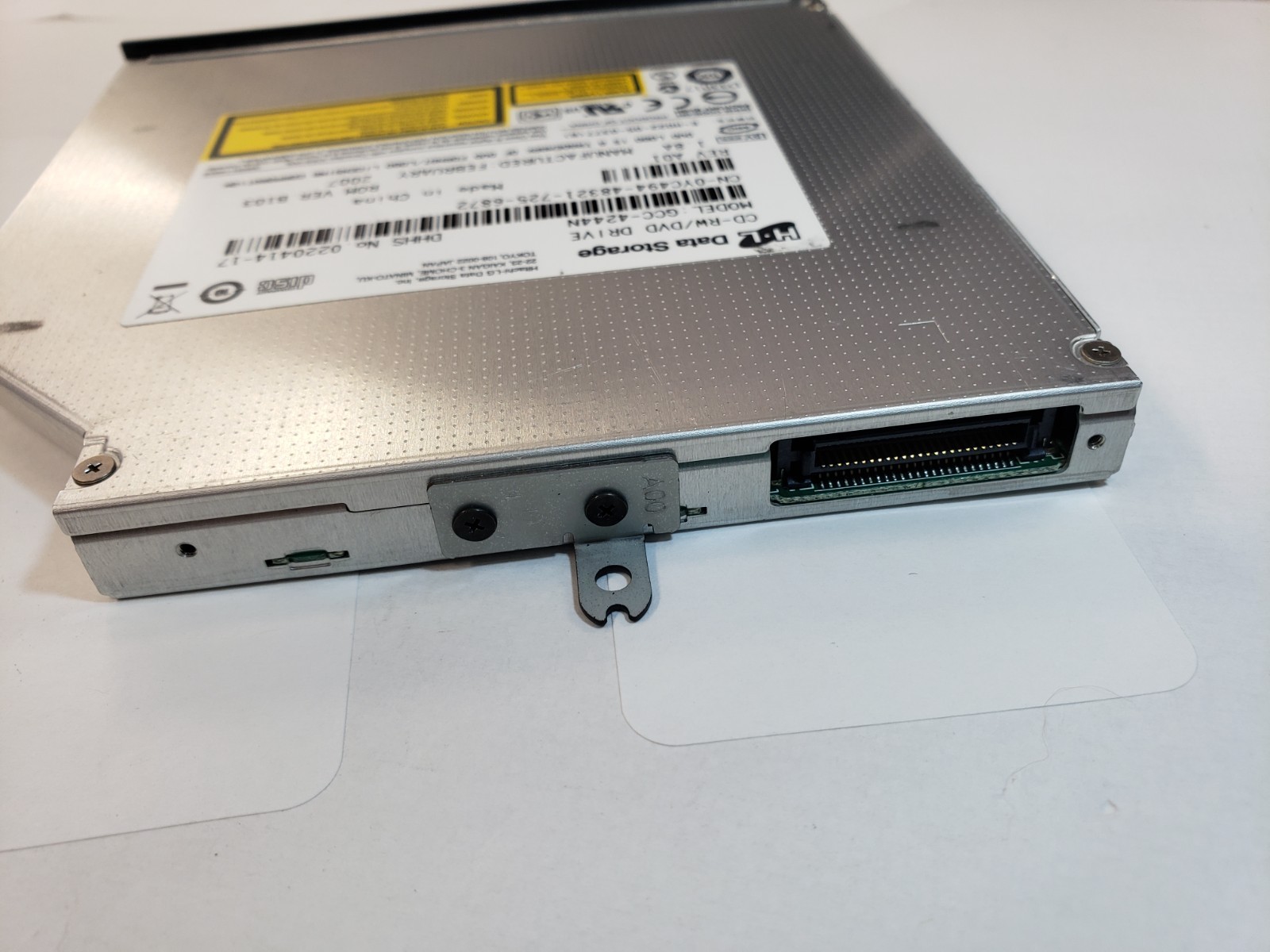 Hitachi LG DVD/CD-RW drive for laptops GCC-4244N. pre-owned