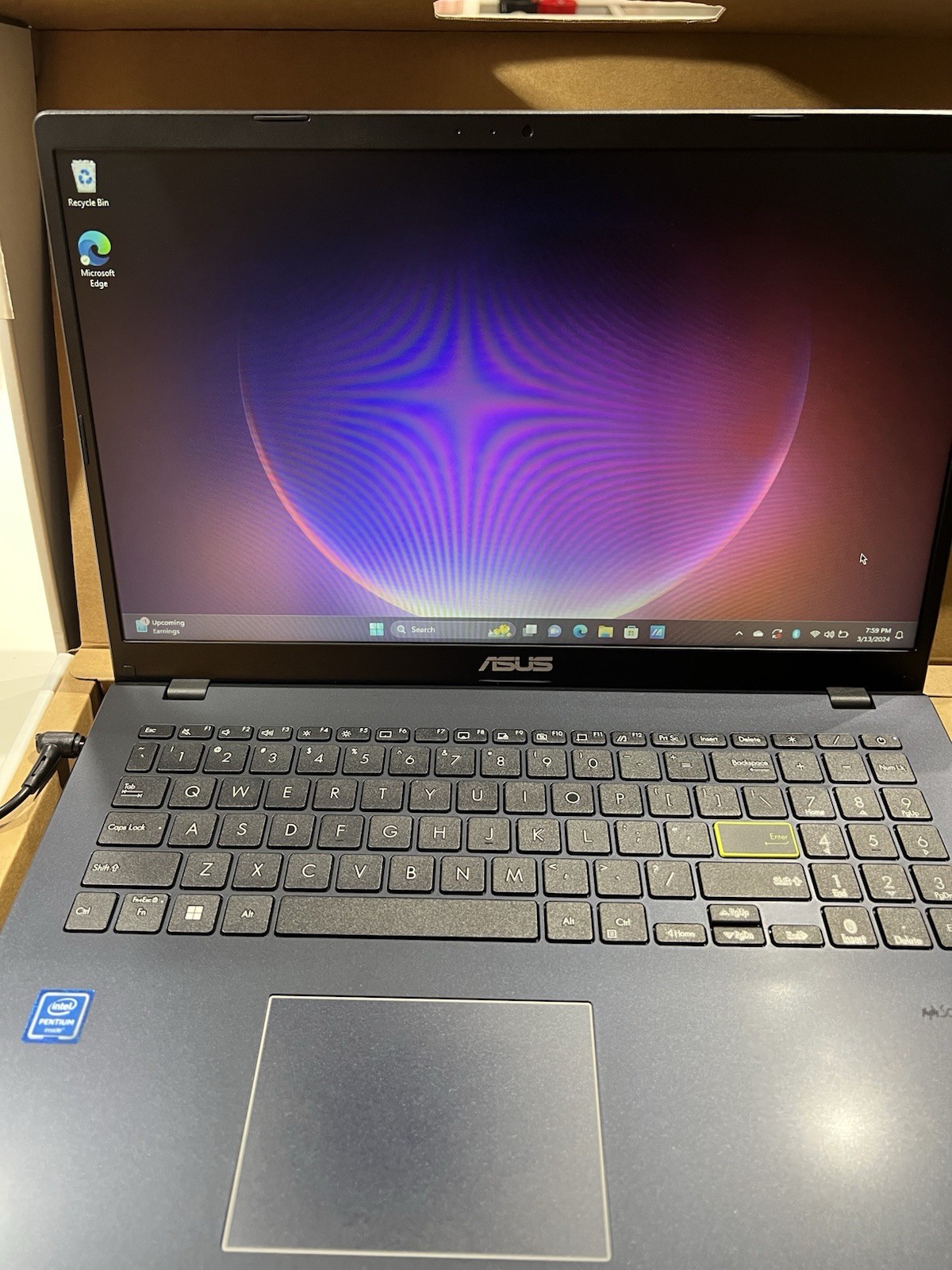 ASUS E510 L510MA 15″ Intel Celeron N4020 1.1GHz 4GB RAM 128GB SSD w/ Charger!