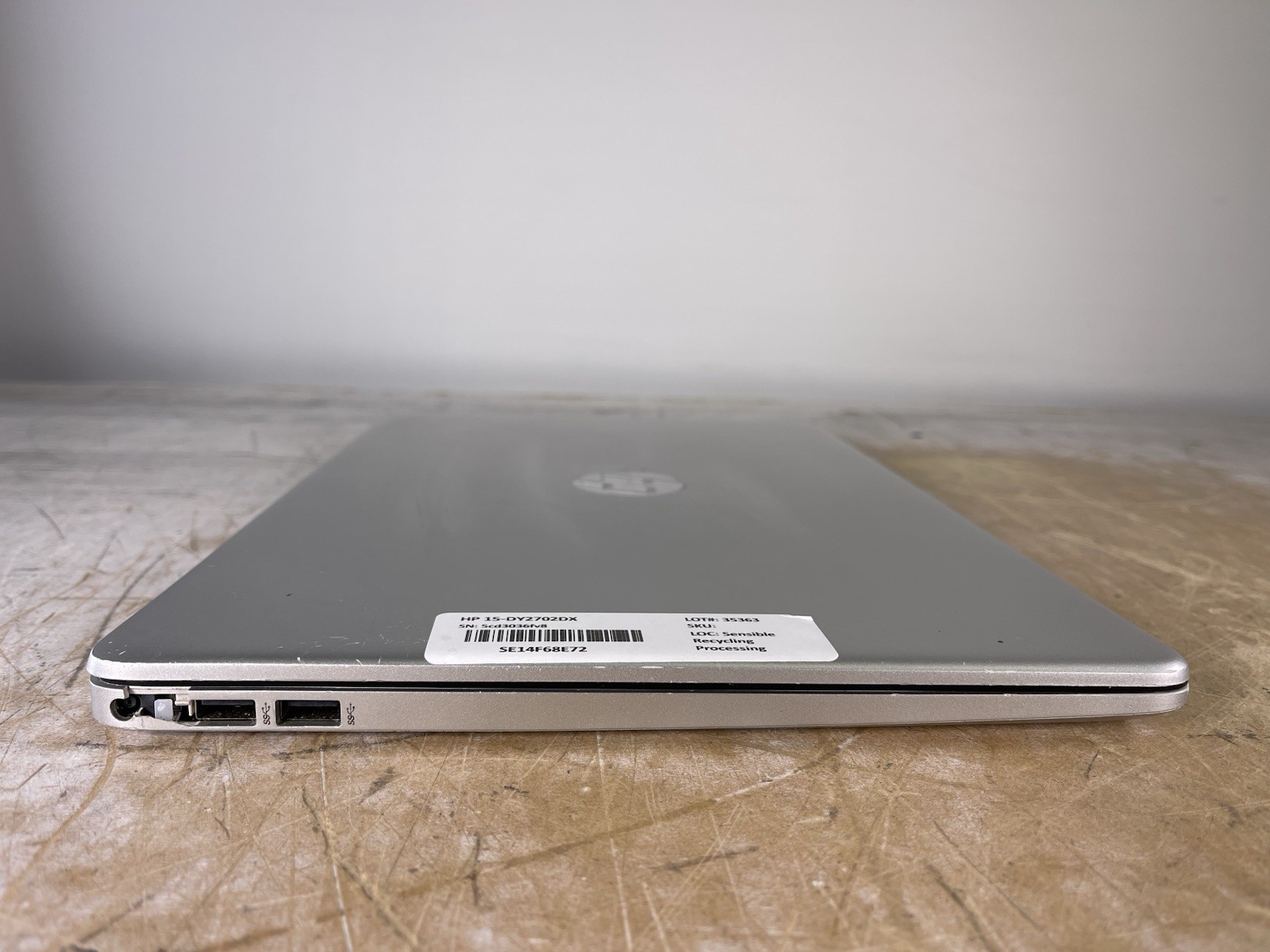 HP LAPTOP 15-DY2702DX i3-1115G4 @ 3.00GHz, 16GB RAM, NO HDD/OS