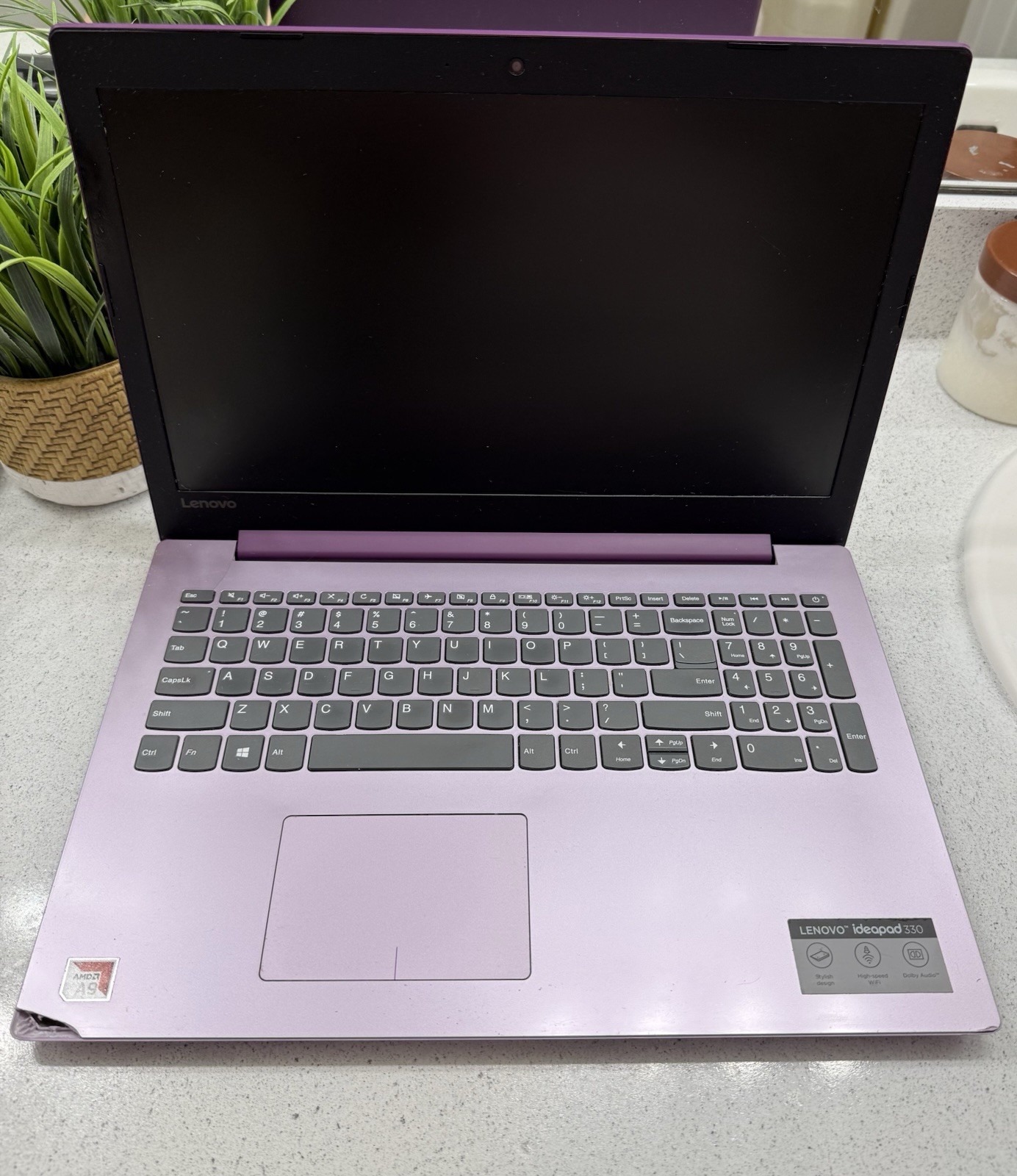 Lenovo Ideapad 330 15.6″ (256GB SSD, AMD A9-9425, 3.10GHz, 8GB RAM) Laptop -…