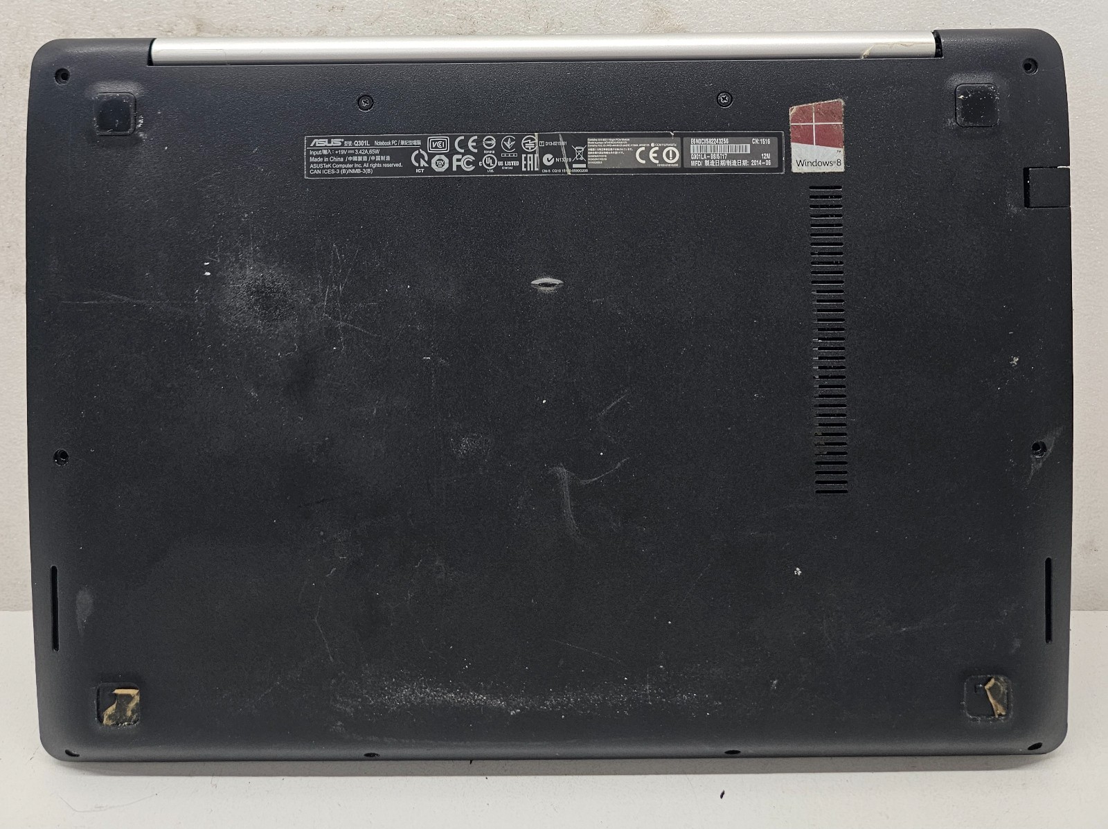 ASUS VivoBook Q301LA-BSI5T17 Laptop Intel Core i5-4200U 6GB RAM NO HD/OS (FL)