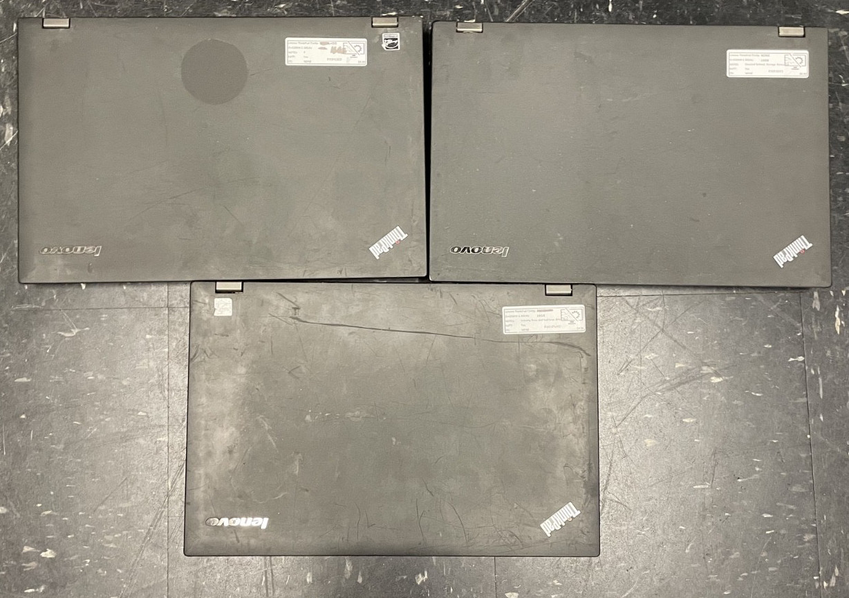 Lot of 3 Lenovo ThinkPad T540p I5-4200m 2.50GHz 16GB No DRIVE/OS *SOLD AS-IS