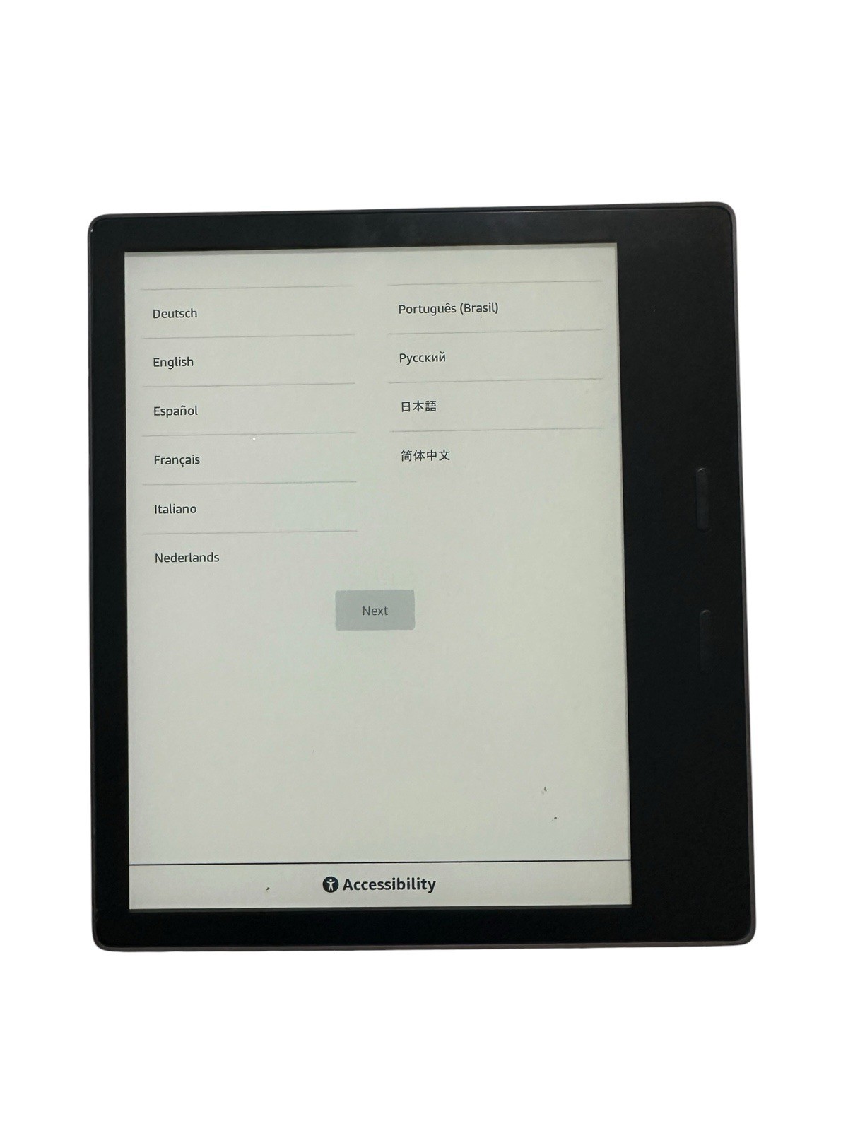 WiFi Only Amazon Oasis 10th gen 32GB With Ads Model: S8IN4O