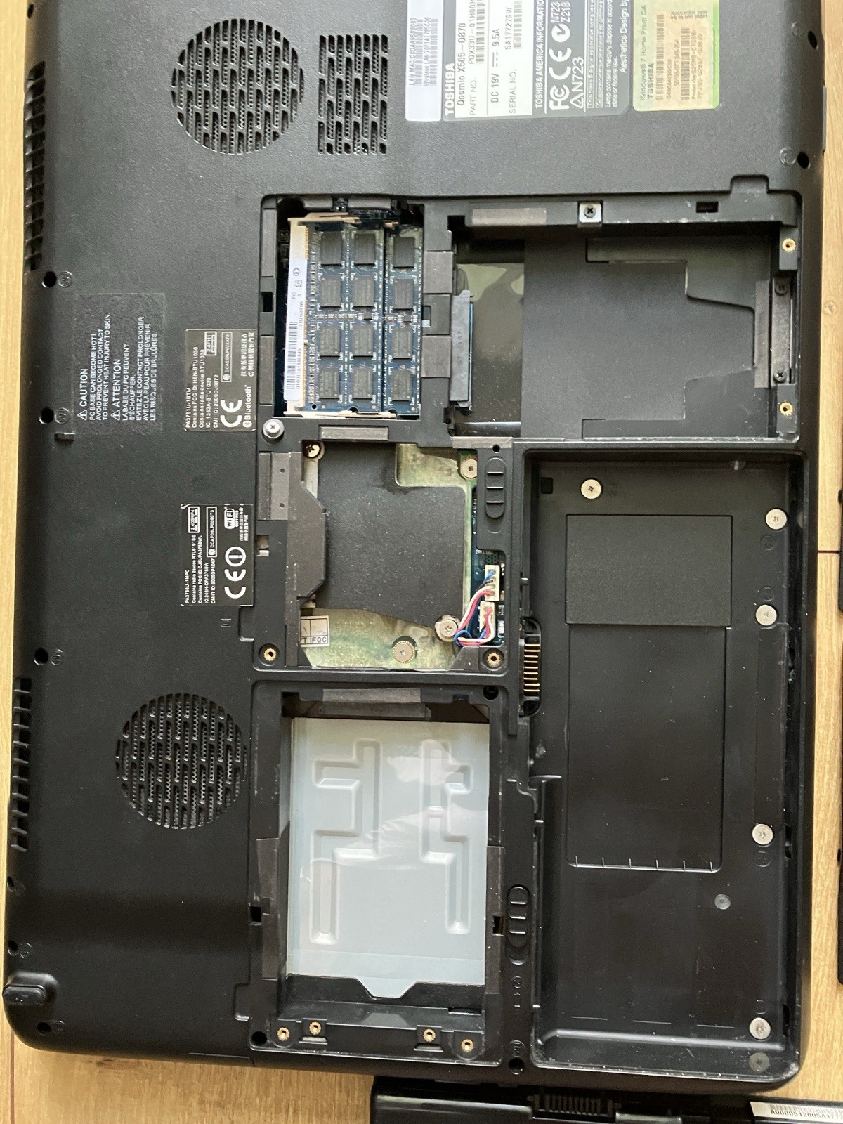 TOSHIBA Qosmio X505-Q870 – fully functional or for parts