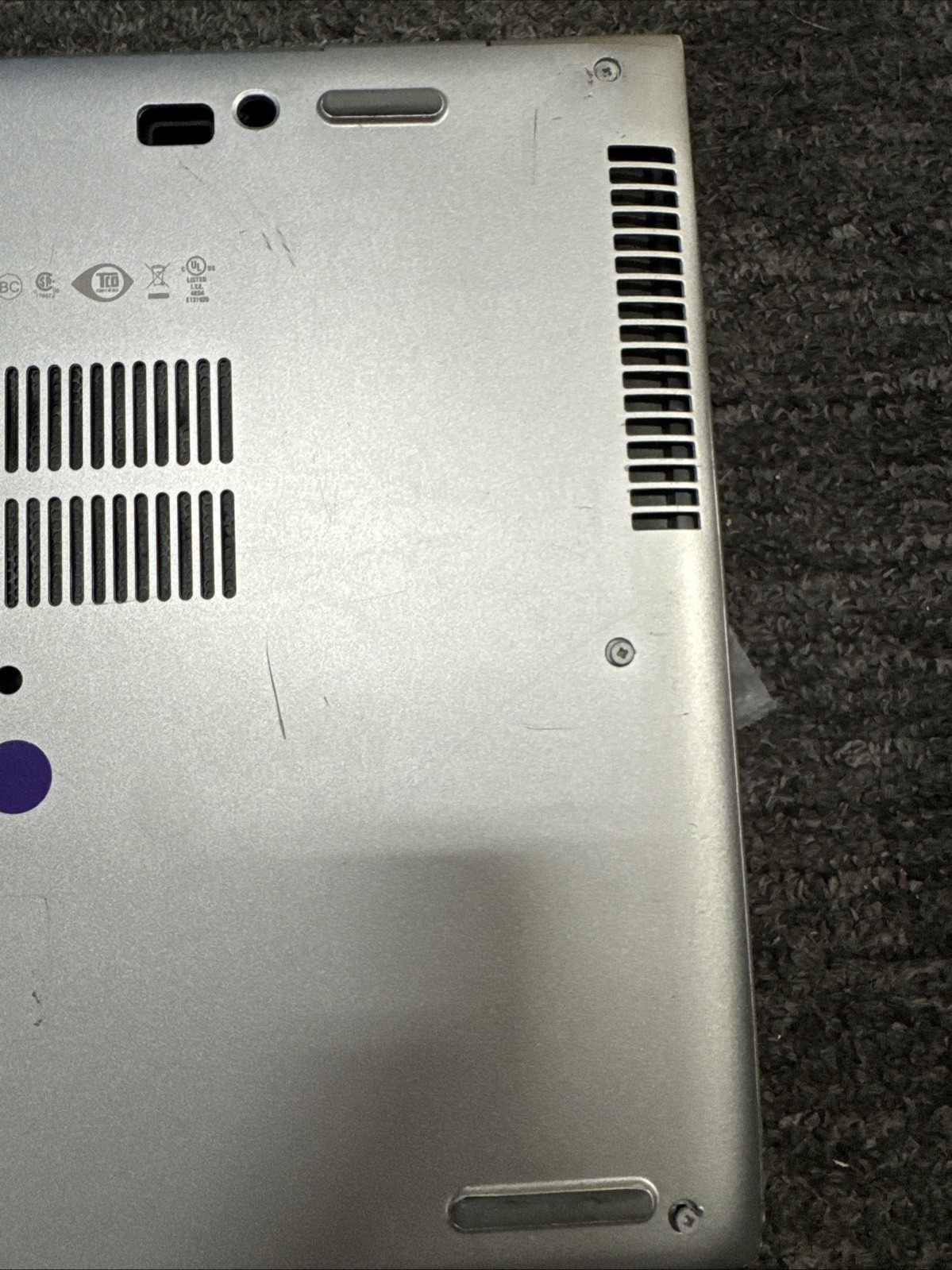 HP ProBook 645 G4 HSN-I15C Silver Parts Only Untested Dented See Below