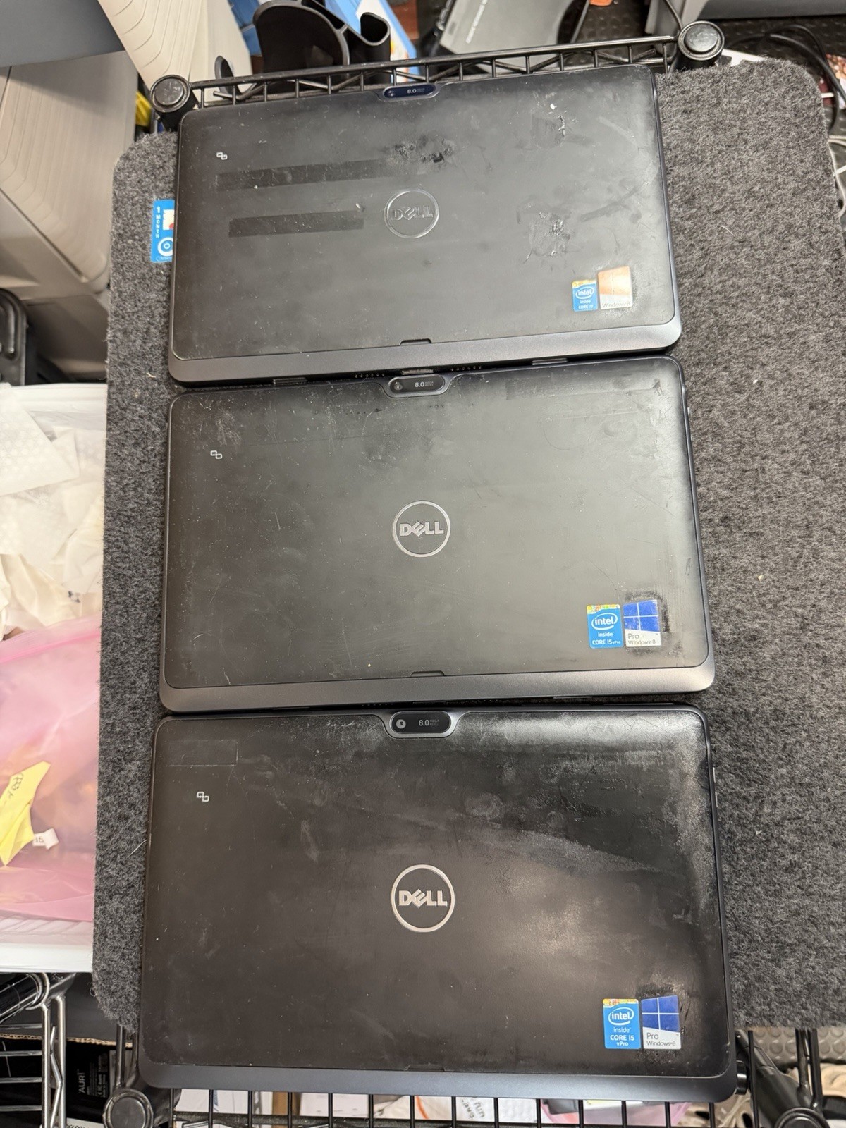 Lot Of 15 Dell Venue 11 Pro i5-4300Y i3-4020Y i3-4030Y Latitude 10 ST2e