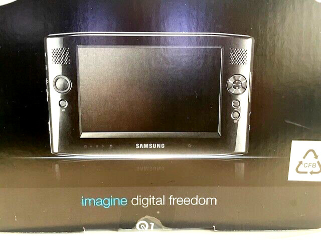 Samsung Q1 UMPC Handheld PC NP-Q1-V000/SEA RARE NEW SEALED Collectible LOOK