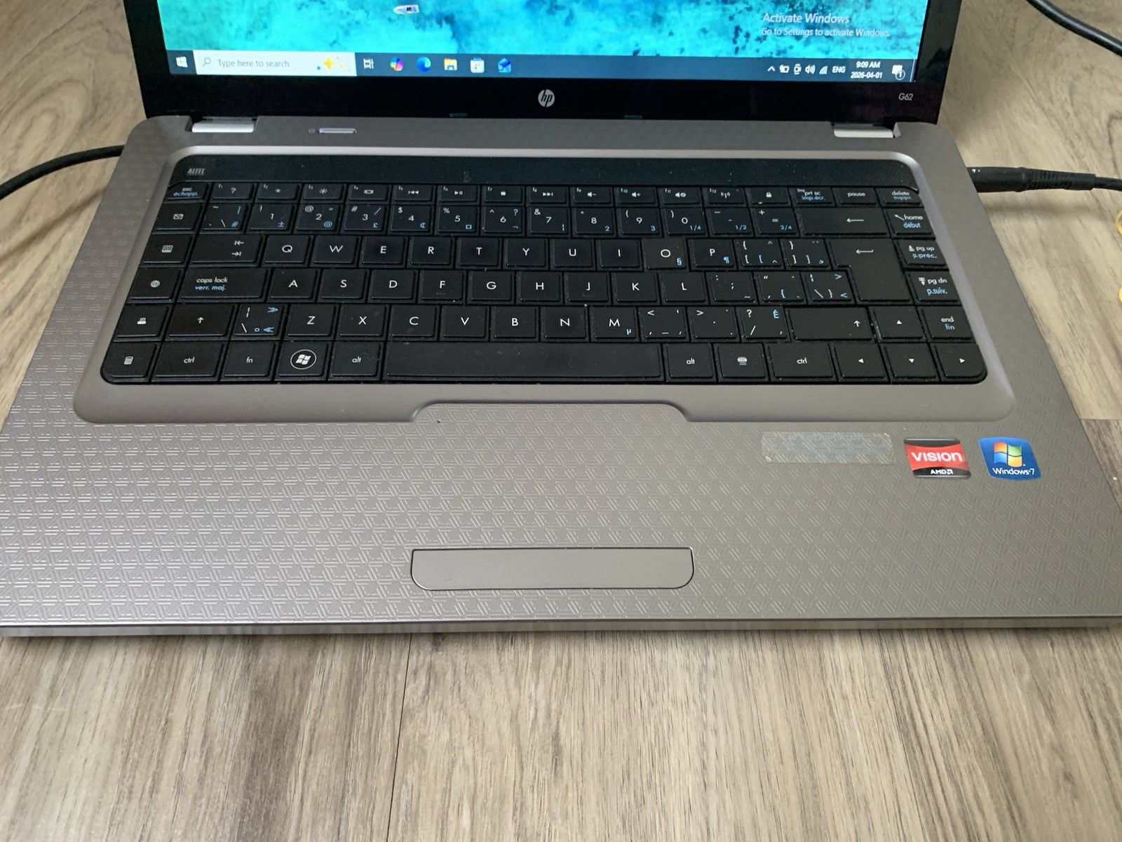 HP G62 14″ AMD Athlon II P320 2.10GHz /3GB RAM / 238GB SSD Win 10 DVDRAM