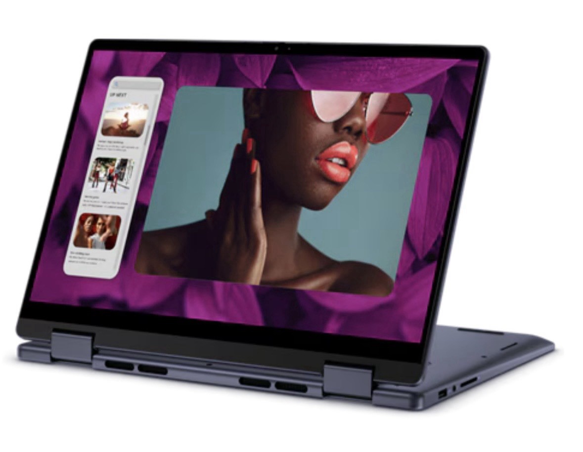 Dell Inspiron 14in 2-in-1 Gray Ryzen 7 16GB 512GB Win 11 Home Radeon