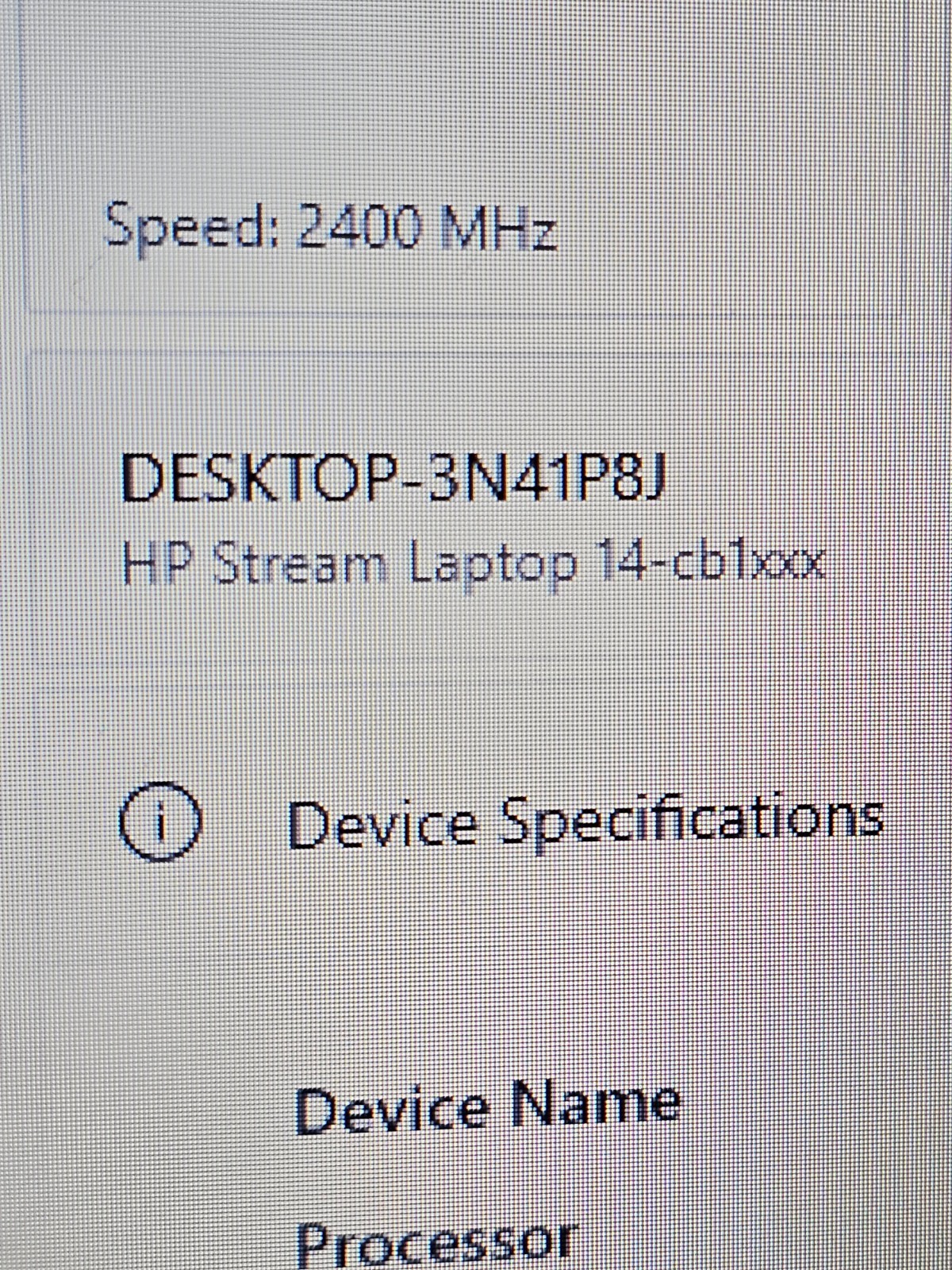 HP ‎14-CB1xxx Stream 14″ (64GB, Intel Celeron N4000, 1.1 GHz, 4GB) Laptop-…
