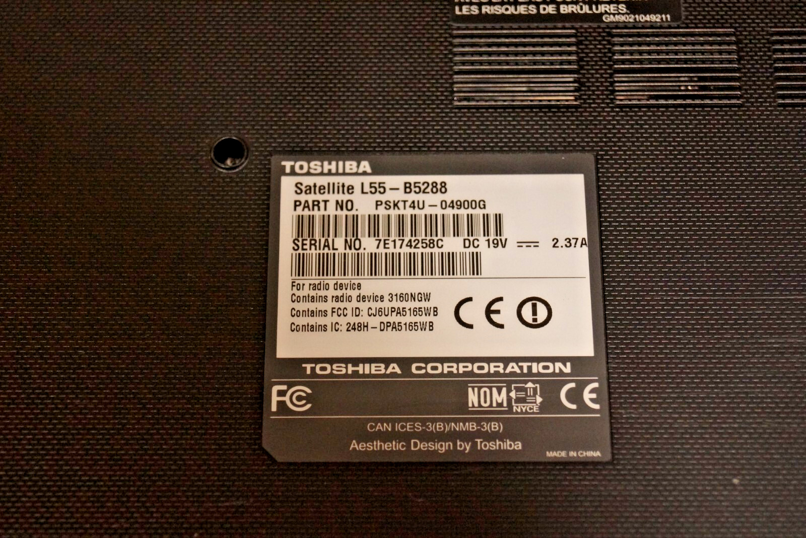 Active Latest 25H2 WIN 11PRO Toshiba L55-B5288 Gen4 i7@2.00GHz 8GB RAM 480GB SSD