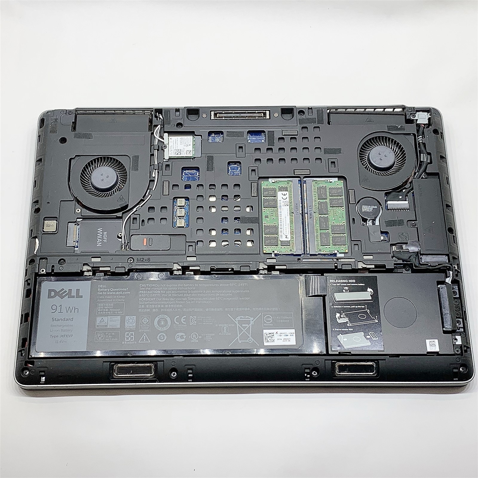 Dell Precision 7510 Laptop Intel i7 6920HQ 2.90GHZ 15.6″ FHD 32GB NO HDD Parts