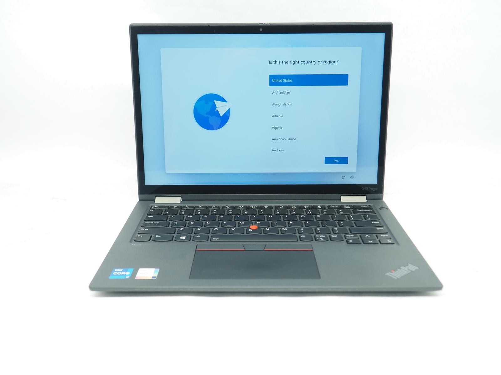 LENOVO THINKPAD X13 YOGA GEN 2 Intel Core i7-1165G7 2.80GHz 16GB RAM 512GB NVMe