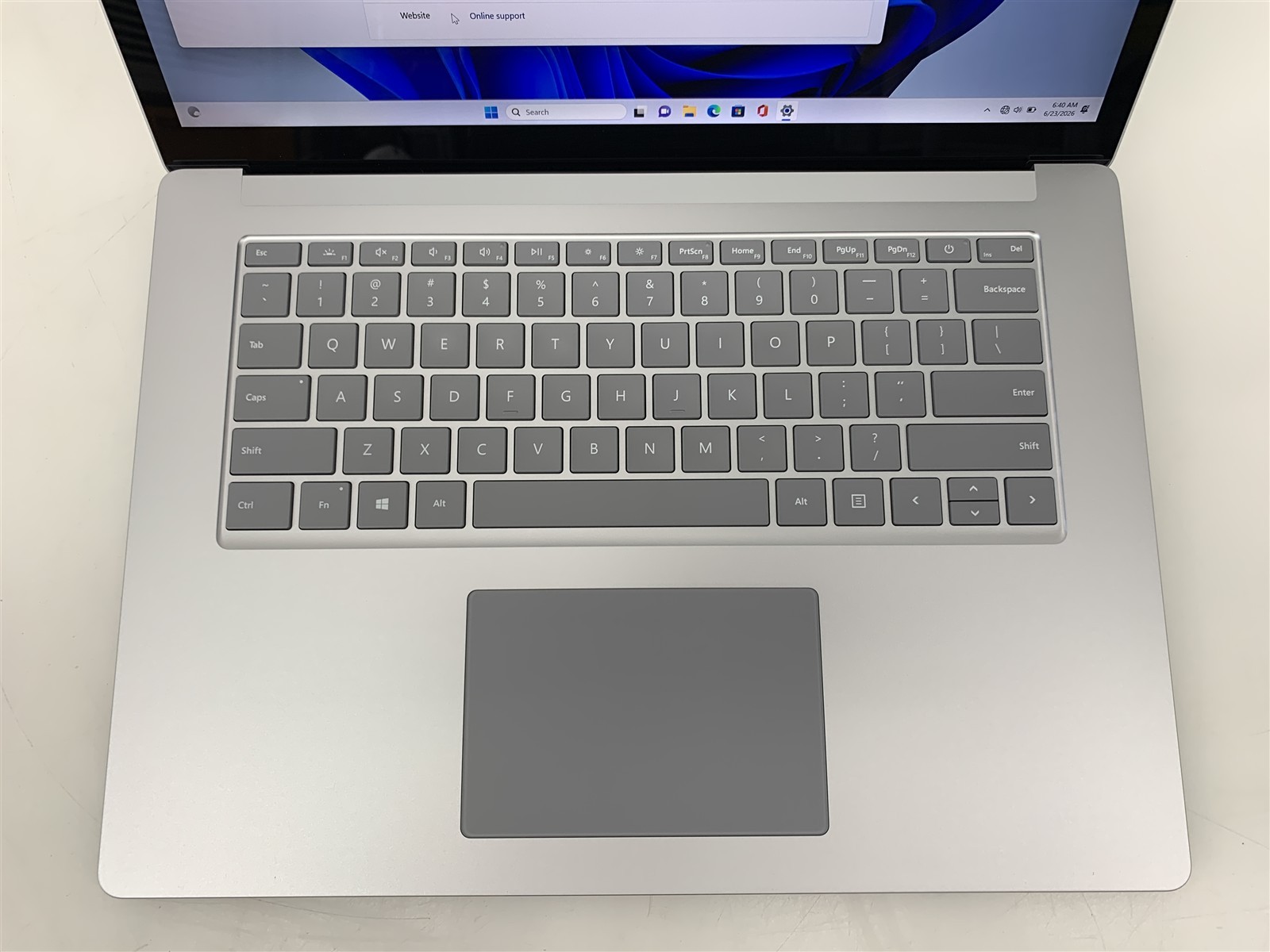 Microsoft Surface Laptop 4 1979 i7-1185G7 3.00GHz 16GB RAM 256GB NVMe Win 11 Pro