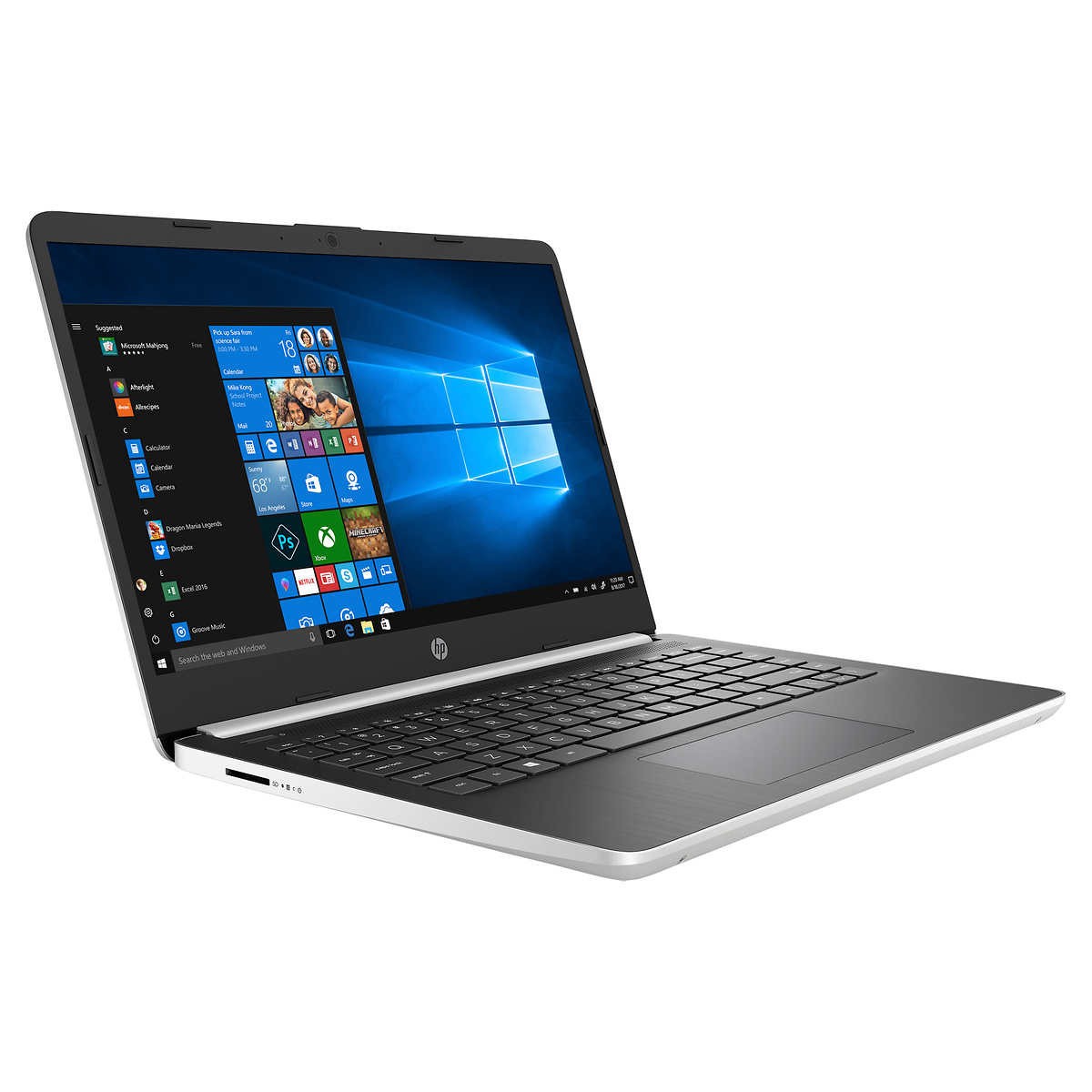 HP 14-dq0005cl 14″ FHD IPS Laptop Intel Pentium Silver N5000 4GB 64GB eMMC Win10