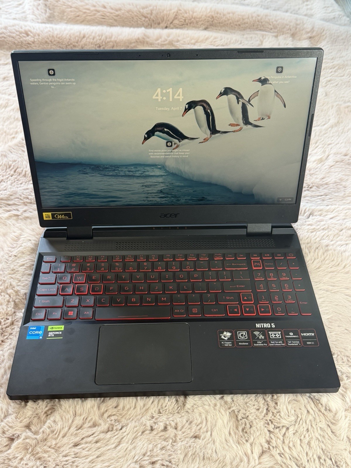Acer Nitro 5 Gaming Laptop 15.6″ Intel Core i5 NVIDIA RTX Black