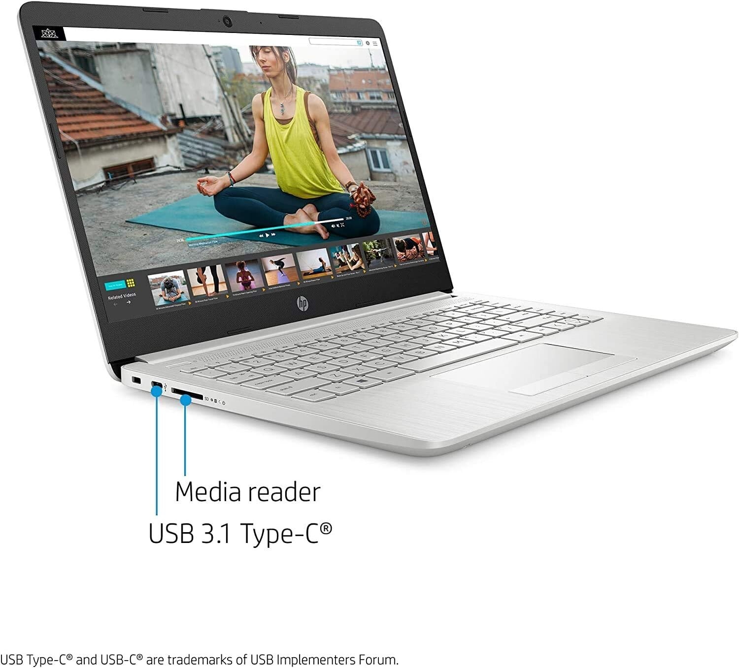 HP 14-fq0032ms 14”HD Touchscreen/ AMD Ryzen 3 3250U/ 8G RAM/ 256G SSD/ Win 10