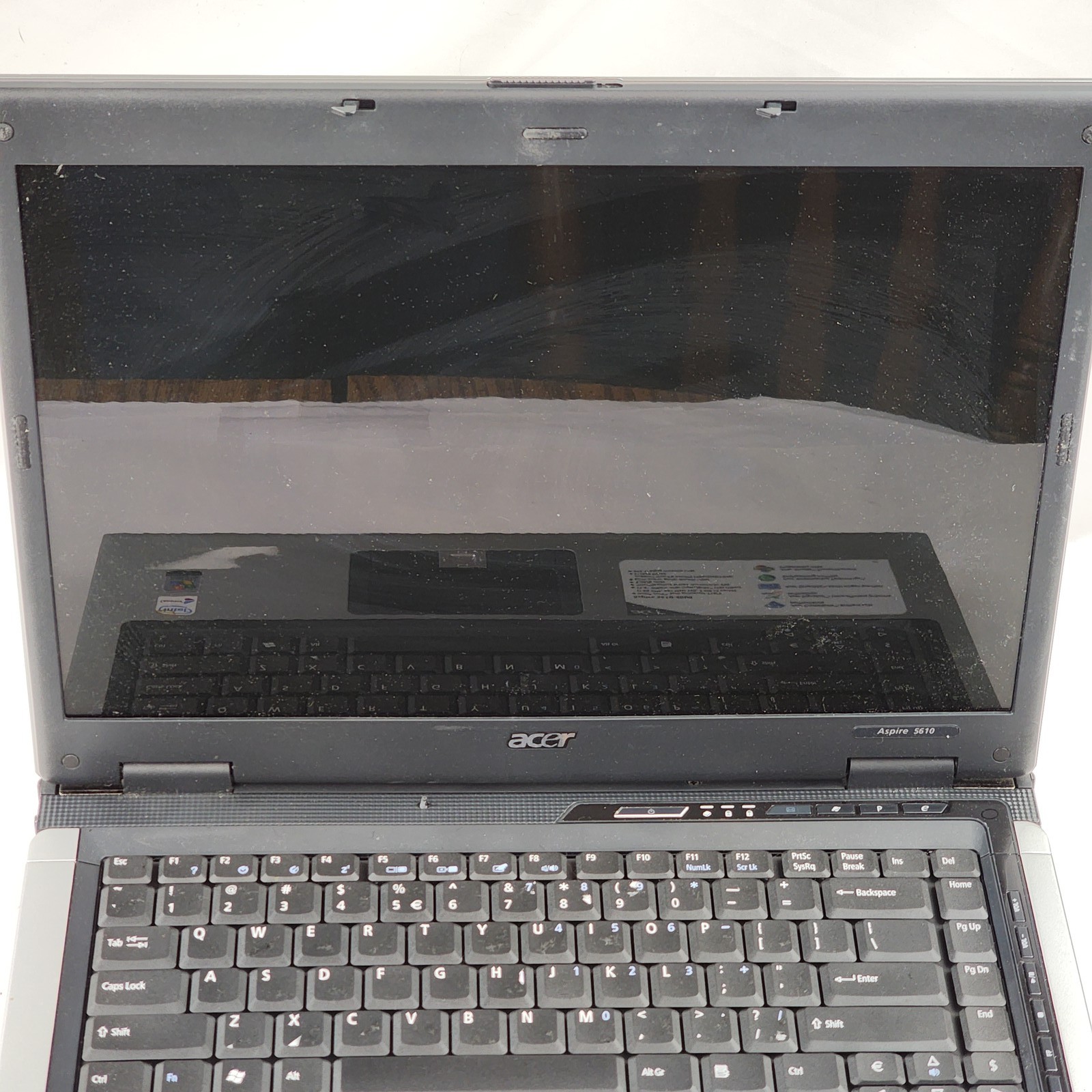 Acer Aspire 5610-4688 Laptop FOR PARTS ONLY 1.6GHz 1.5GB RAM 120GB HDD Win XP