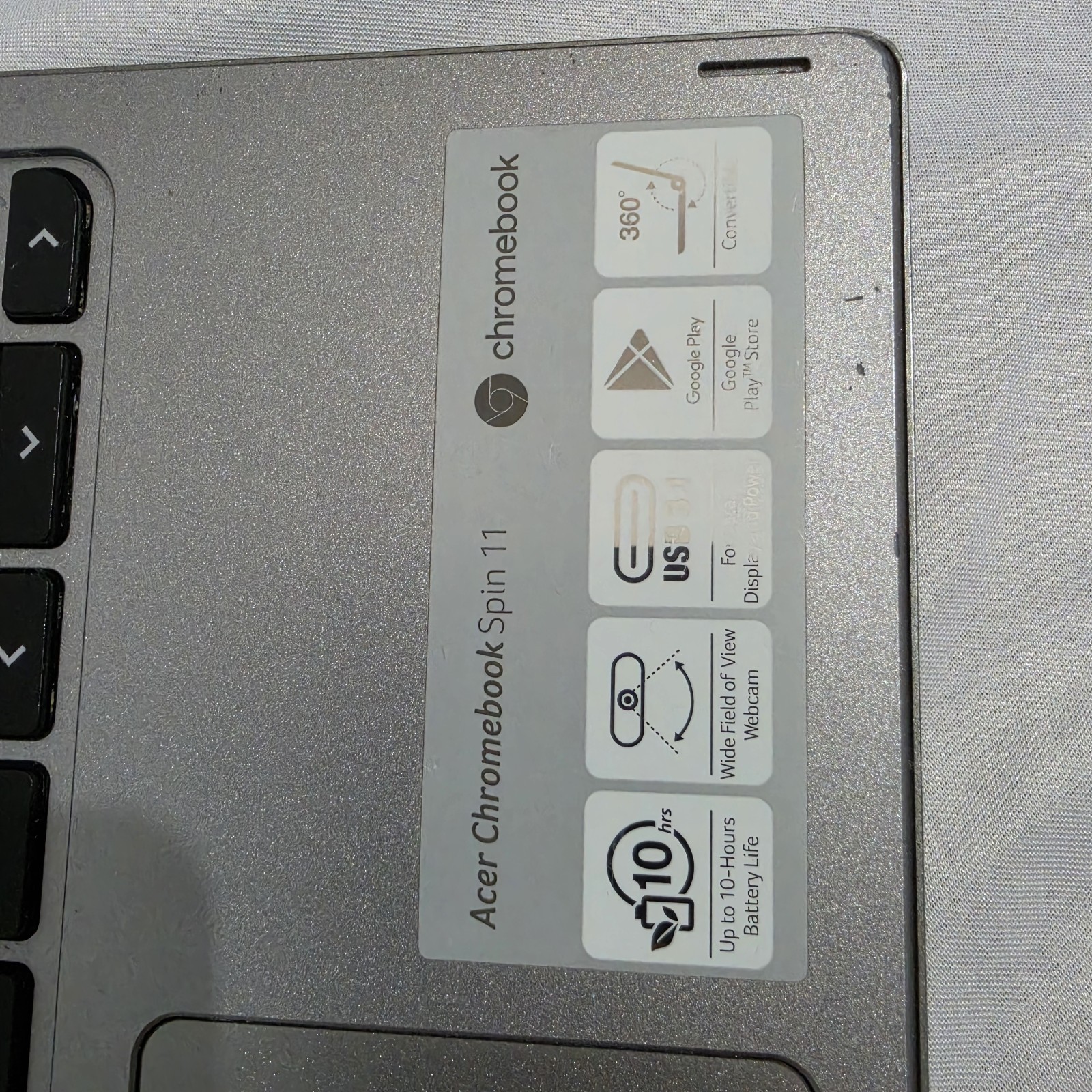 Acer Chromebook Spin 311 CP311-1H-C1FS 4GB RAM 11.6″ 2-in-1 360 Touch Screen