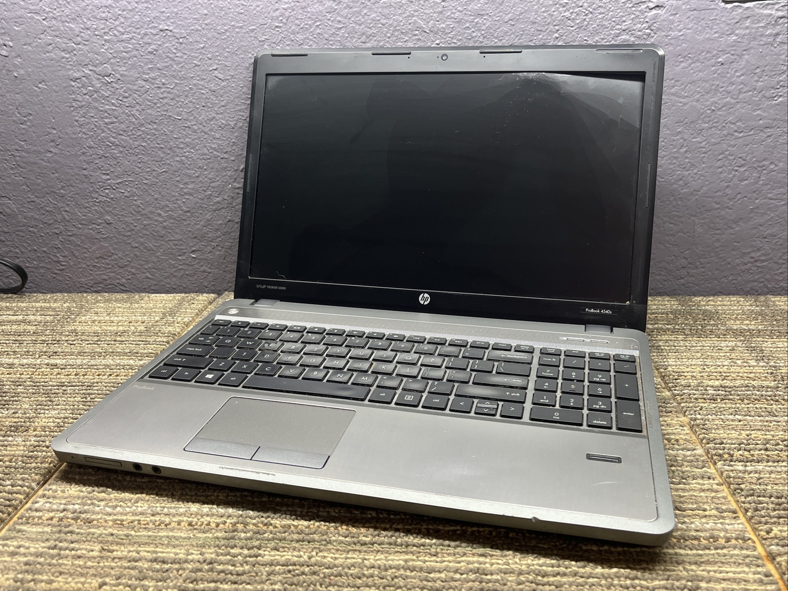 HP ProBook 4540s-i3-PARTS-NO HDD/RAM/BATTERY-Damaged Screen-Laptop ONLY 443