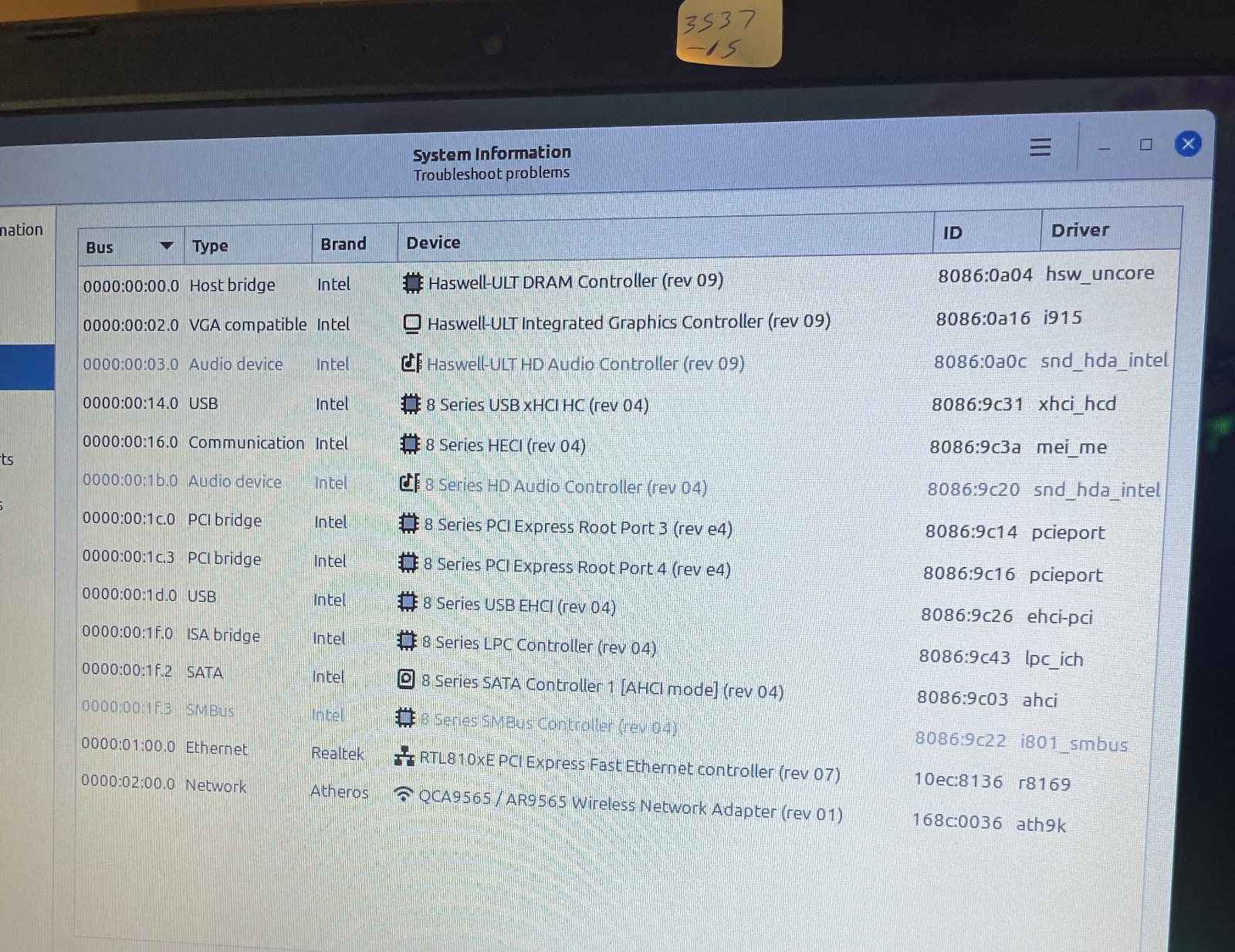 DELL INSPIRON 15-3537 Laptop 15″ i3 256gb+1tb Linux Mint 22.3-extras-15