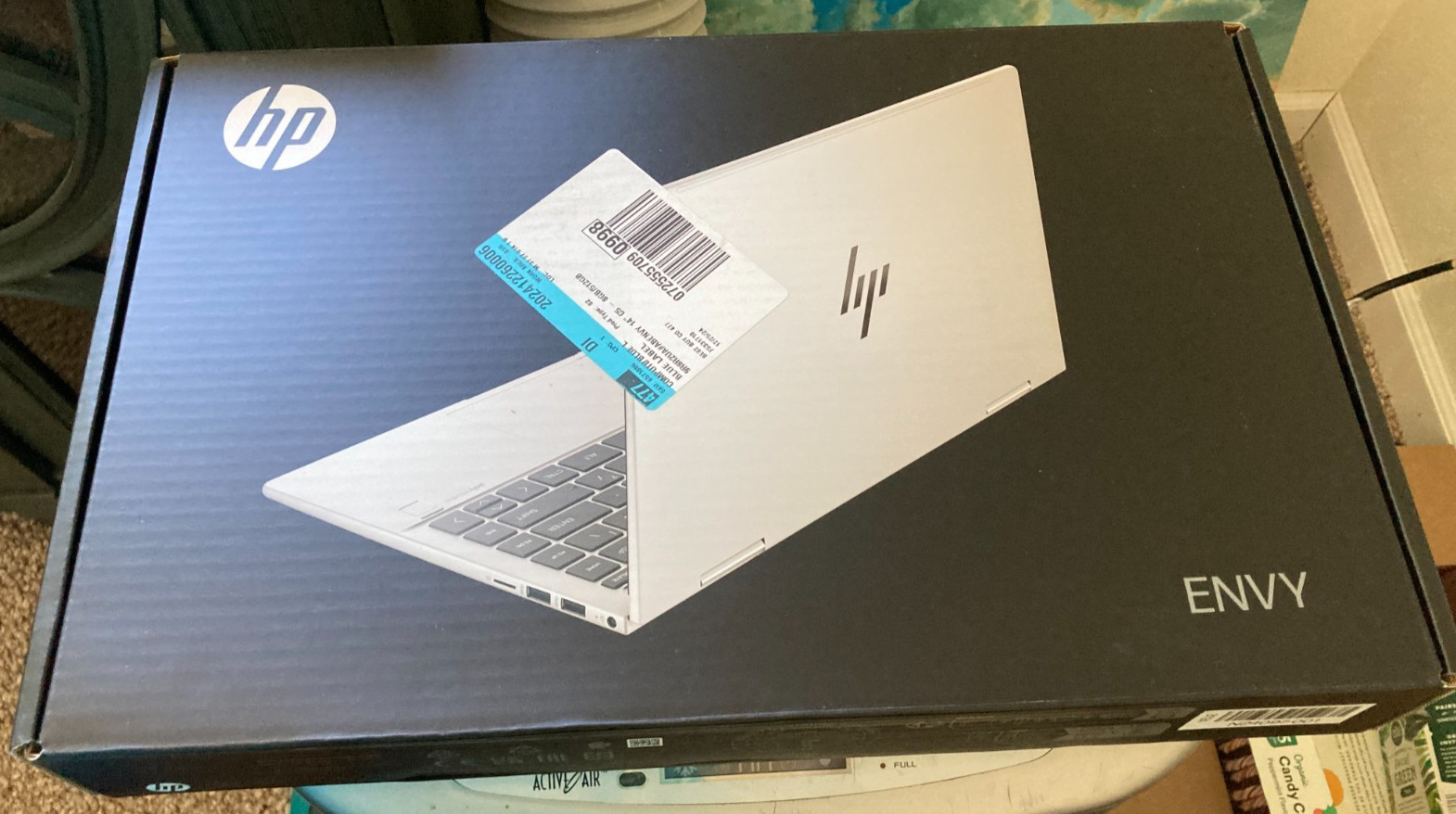 HP Envy x360 14″ 2-in-1, Intel Core 5, 8GB RAM, 512GB SSD