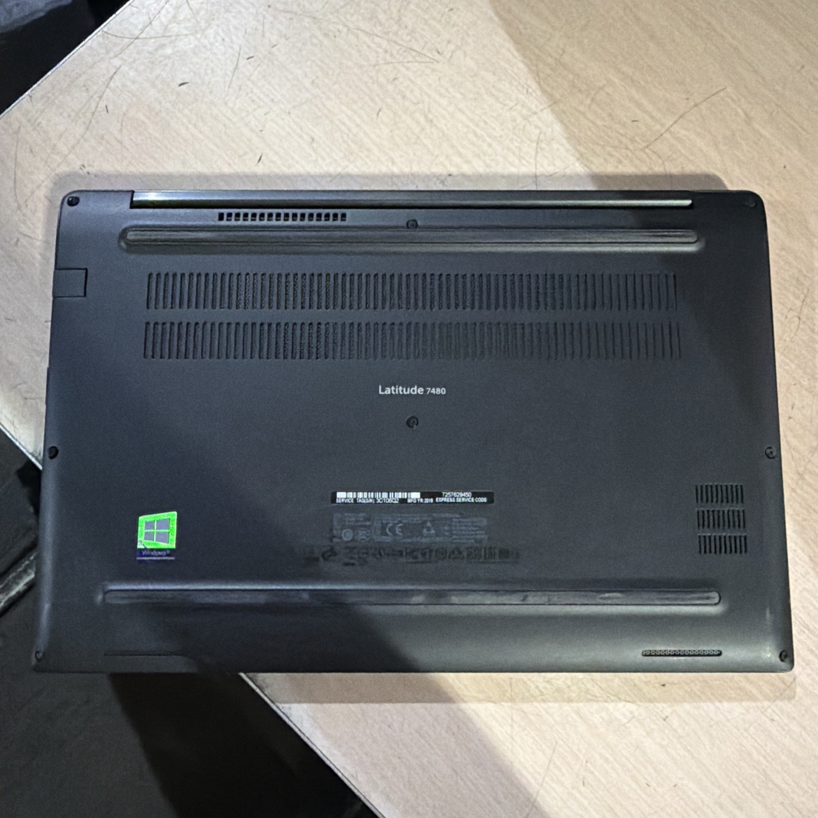 DELL LATITUDE 7480 INTEL CORE I7-7600U 2.80GHZ 8GB RAM NO HD