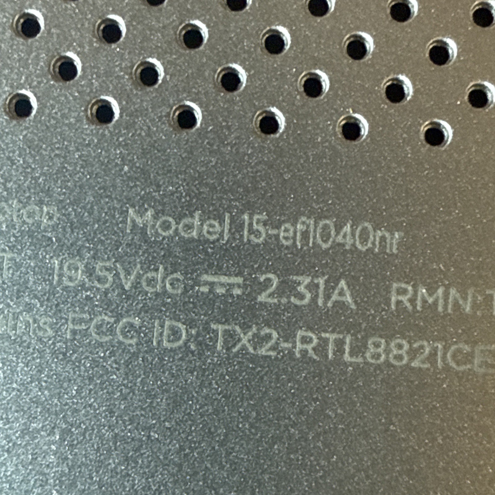 HP 15-ef1040nr laptop for parts or repair AS IS READ DESCRIPTION