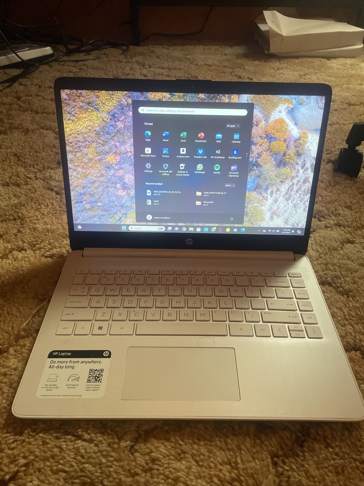 hp laptop 14-dq0xxx