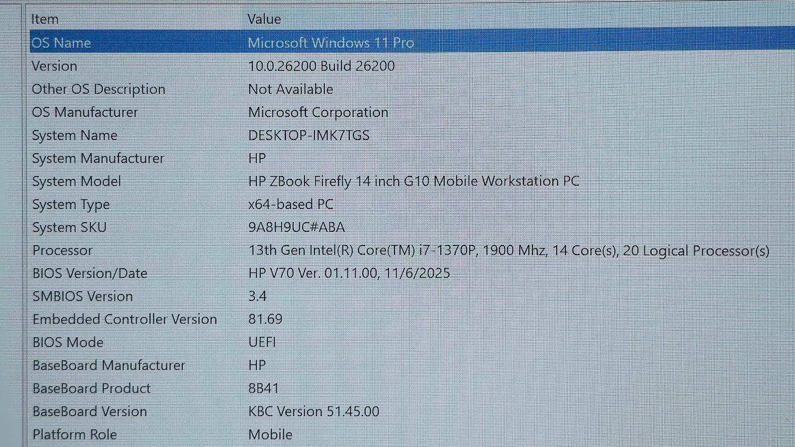 HP ZBook Firefly 14 G10 Workstation i7-1370P 32GB RAM 1 TB SSD 14″ WARRANTY