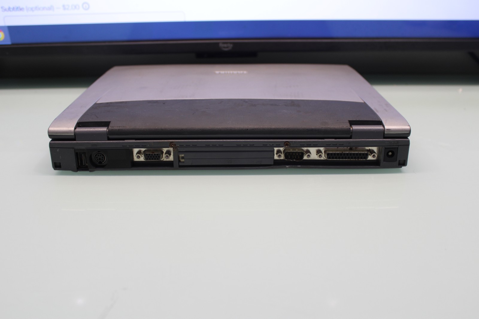 #9 Toshiba Tecra 8100 Pentium 3 1GHz FOR PARTS NO BOOT NO RAM NO HDD