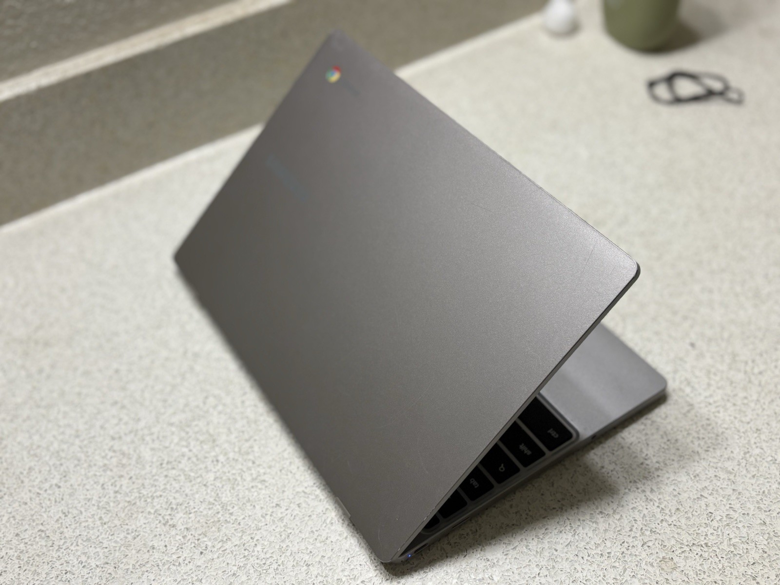 Samsung Chromebook Intel Celeron Processor Laptop – Platinum Titan
