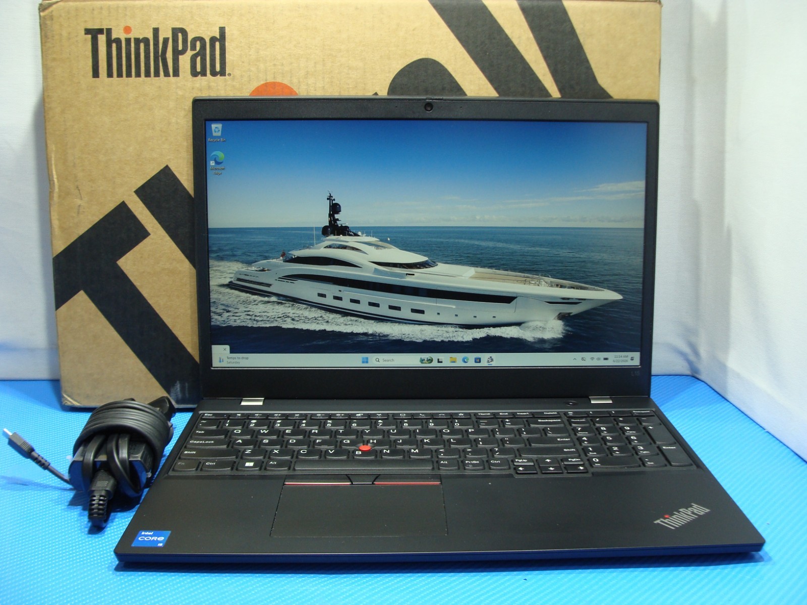 Lenovo ThinkPad L15 Gen2 15.6″FHD i5-1135G7 2.4GHz 8GB 256GB Win11Pro +Charger
