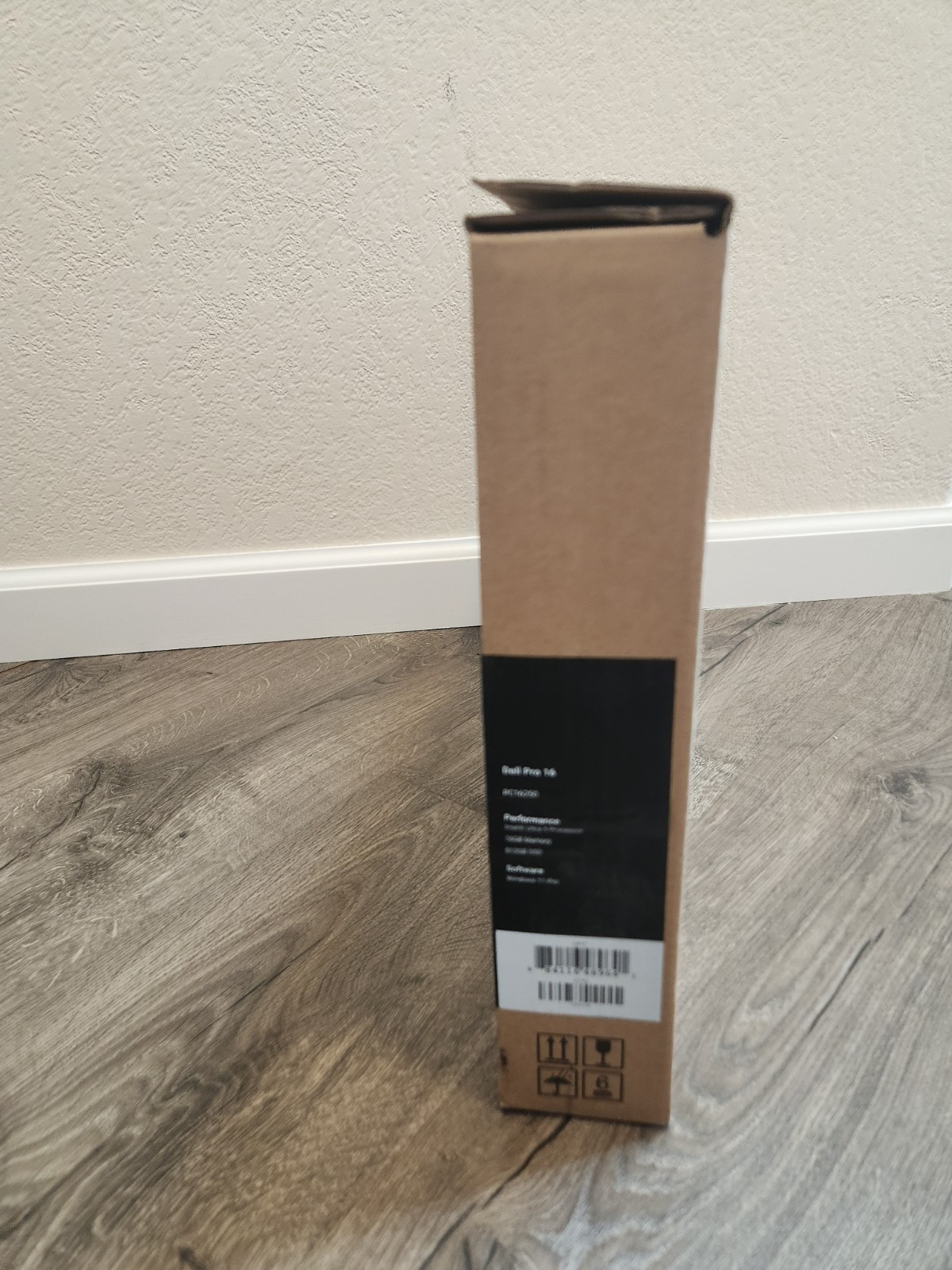 Box Dell Pro 16 Plus PB16250 Laptop PACKAGE SHIPPING BOX ONLY with Inserts