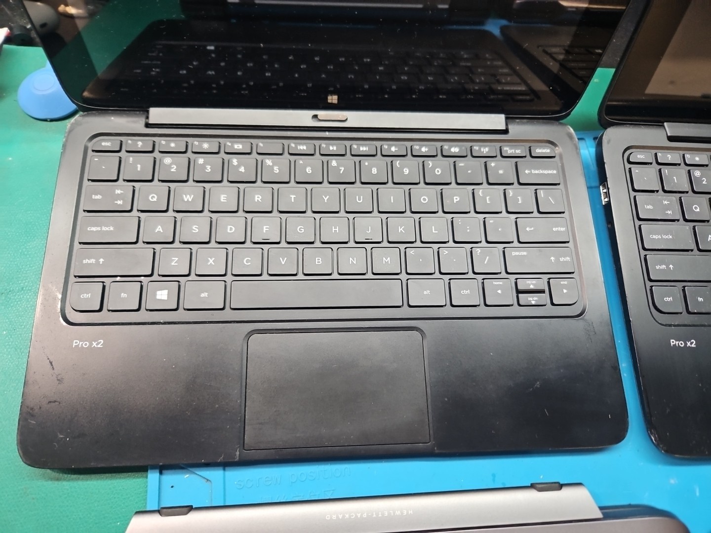 LOT 4 HP Pro x2 410 G1 11.6″ i5-4202Y 1.6GHz 4GB 2-in-1 Laptops FOR PARTS AS IS