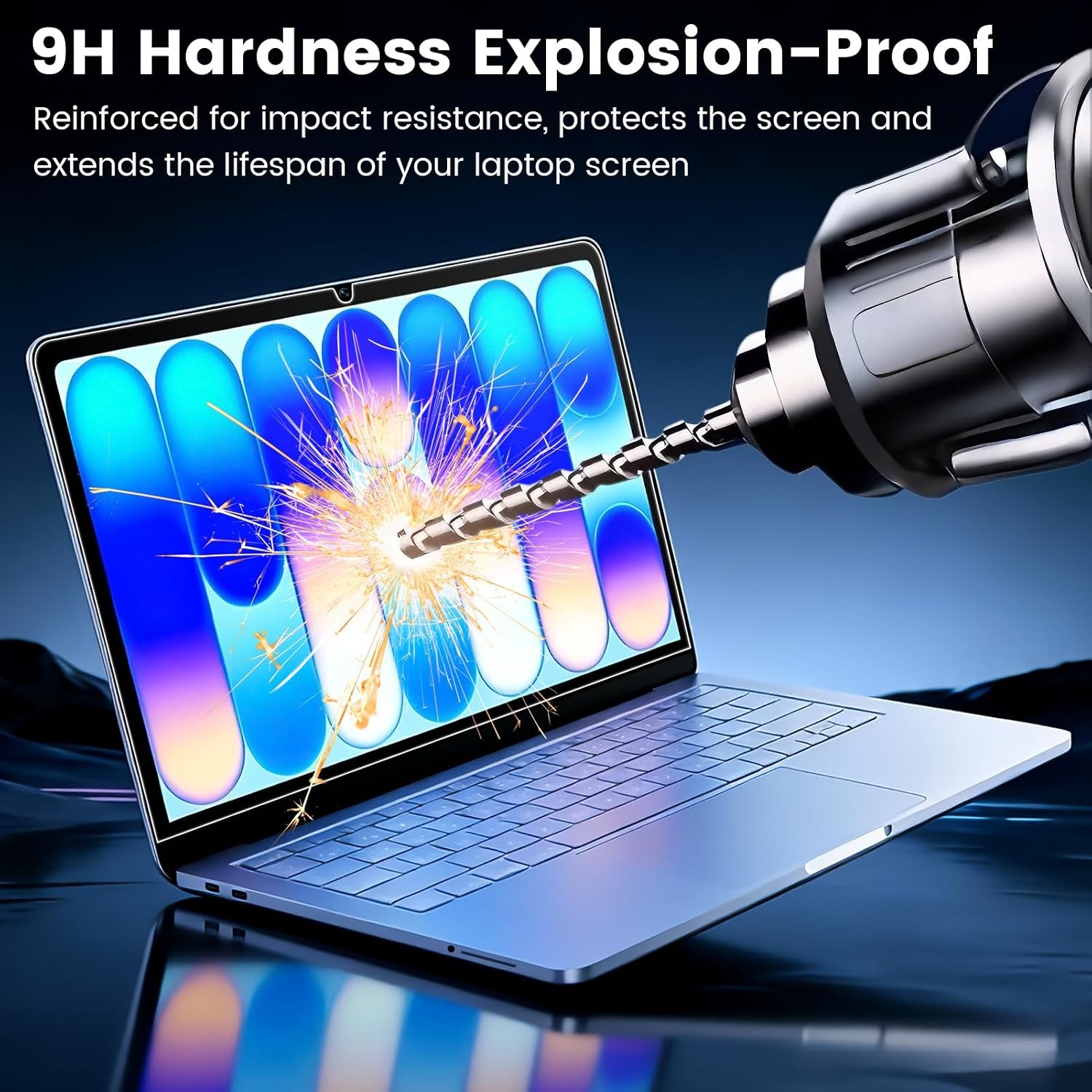 Screen Protector for MacBook Neo 13-inch Laptop, 9H Hardness, Scratch-Resistant