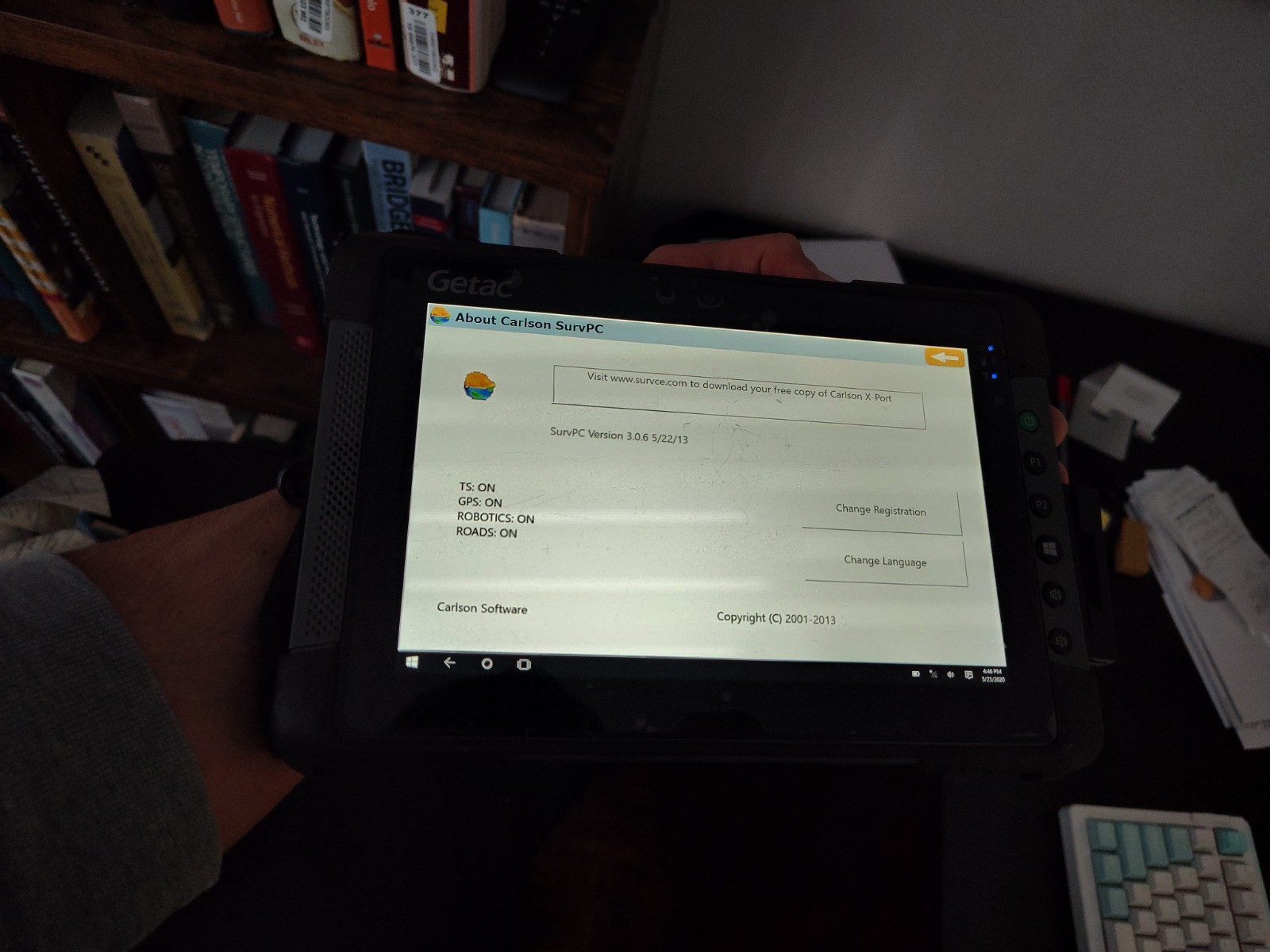 Getac T800 Fully Rugged 8.1″ Tablet | Intel Atom x7 | Windows 10 Pro Carlson