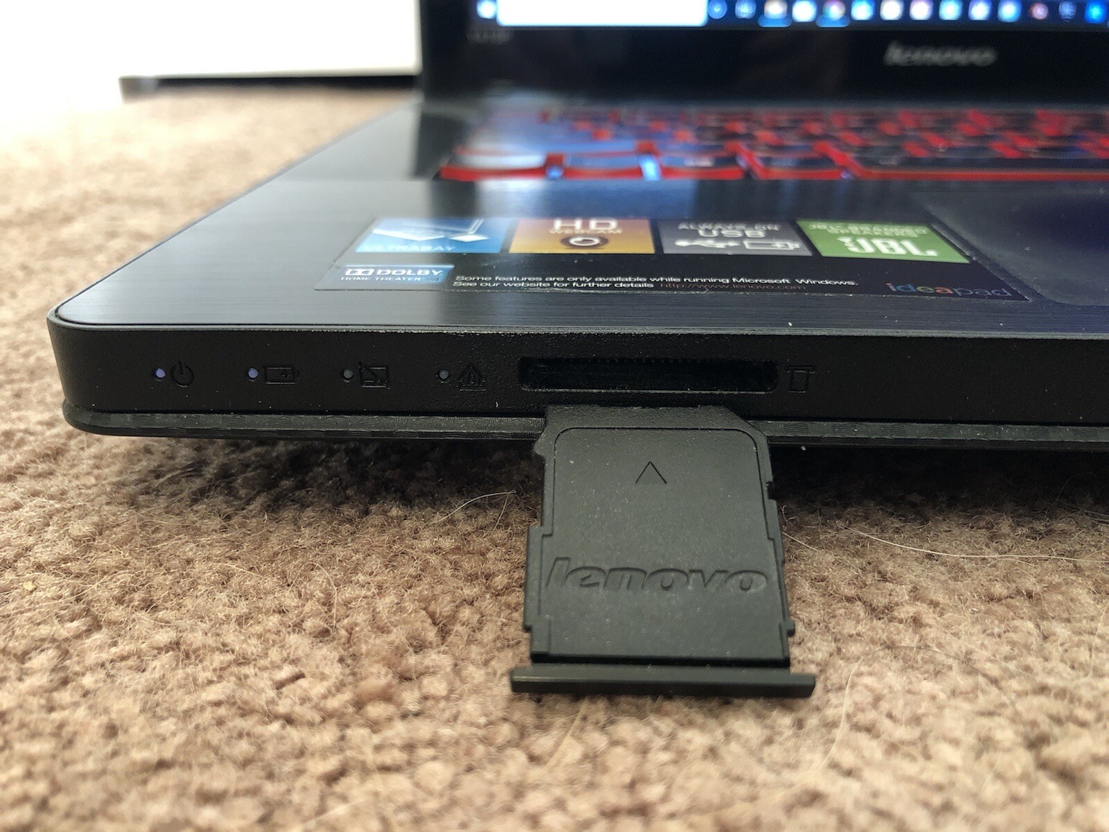 Lenovo 14 i7-4700MQ 16GB RAM 500GB SSD Nvidia GT 755M Win10 Pro Gaming Laptop