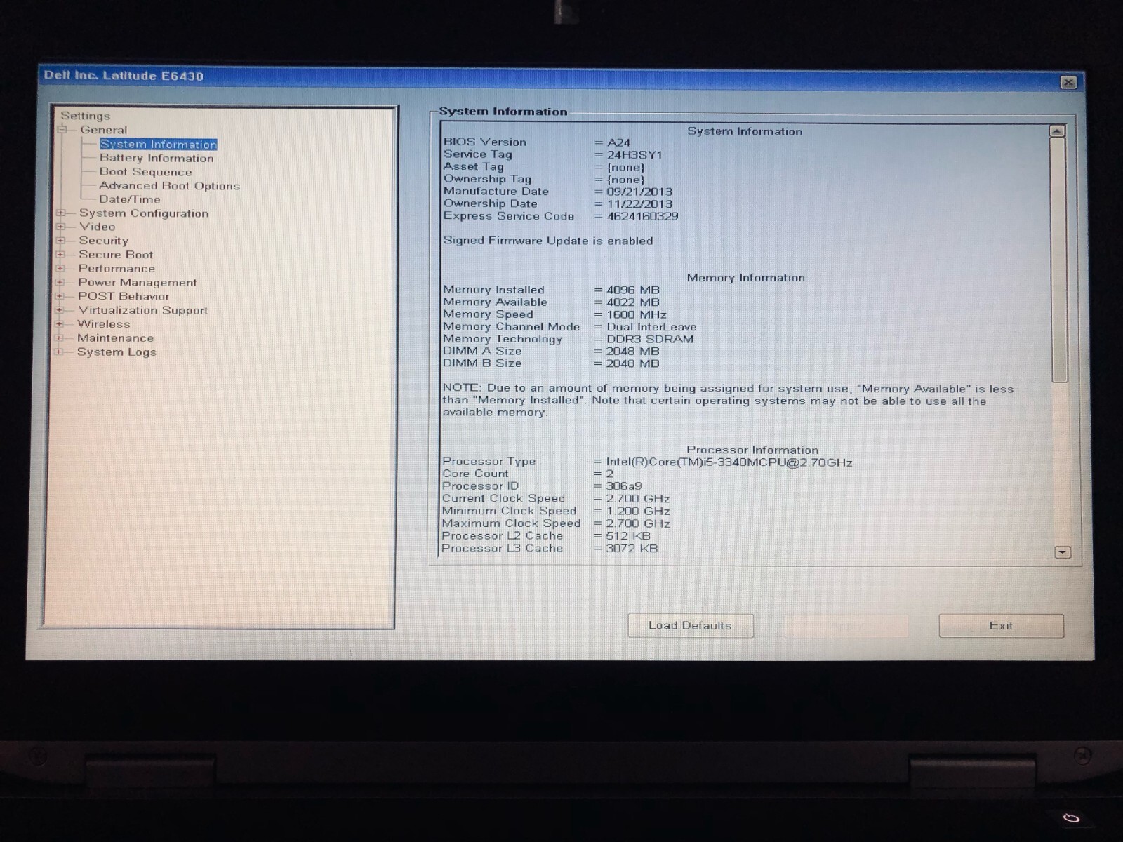 Dell Latitude E6430 14″ (128GB SSD, Intel Core i5-3340M, 2.70 GHz, 4GB) – Webcam