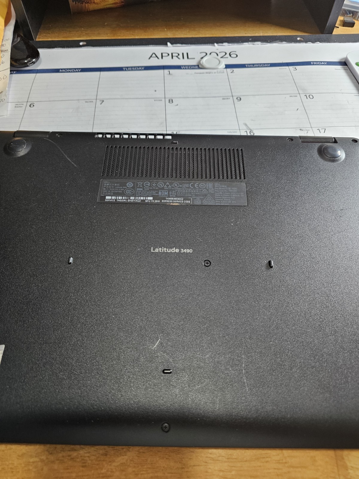 DELL LATITUDE 3490 INTEL CORE i3 6006U 8GB RAM 128GB SSD 14″ WINDOWS 11 PRO