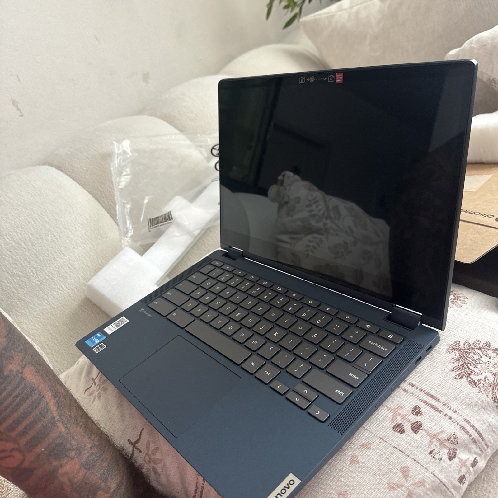 Lenovo Flex 5 Chromebook 13ITL6 i3-1115G4 8GB 128GB SSD 13.3″ Touch Blue