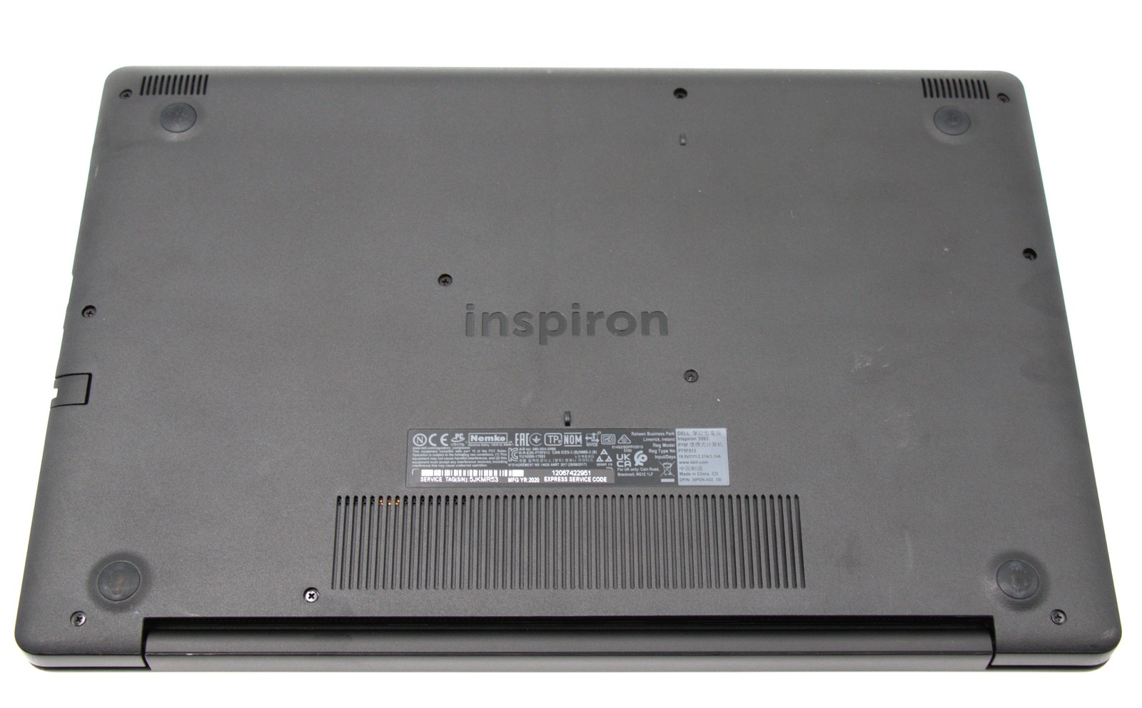 Dell Inspiron 3593 – FHD Touch – i7-1065G7 – 12GB RAM – 1TB HDD – Black