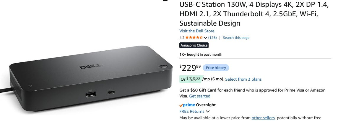 BRAND NEW: Dell Pro 14 Premium Core Ultra 7 64GB 1TB Win11 Pro(+ SD25TB4 DOCK!)
