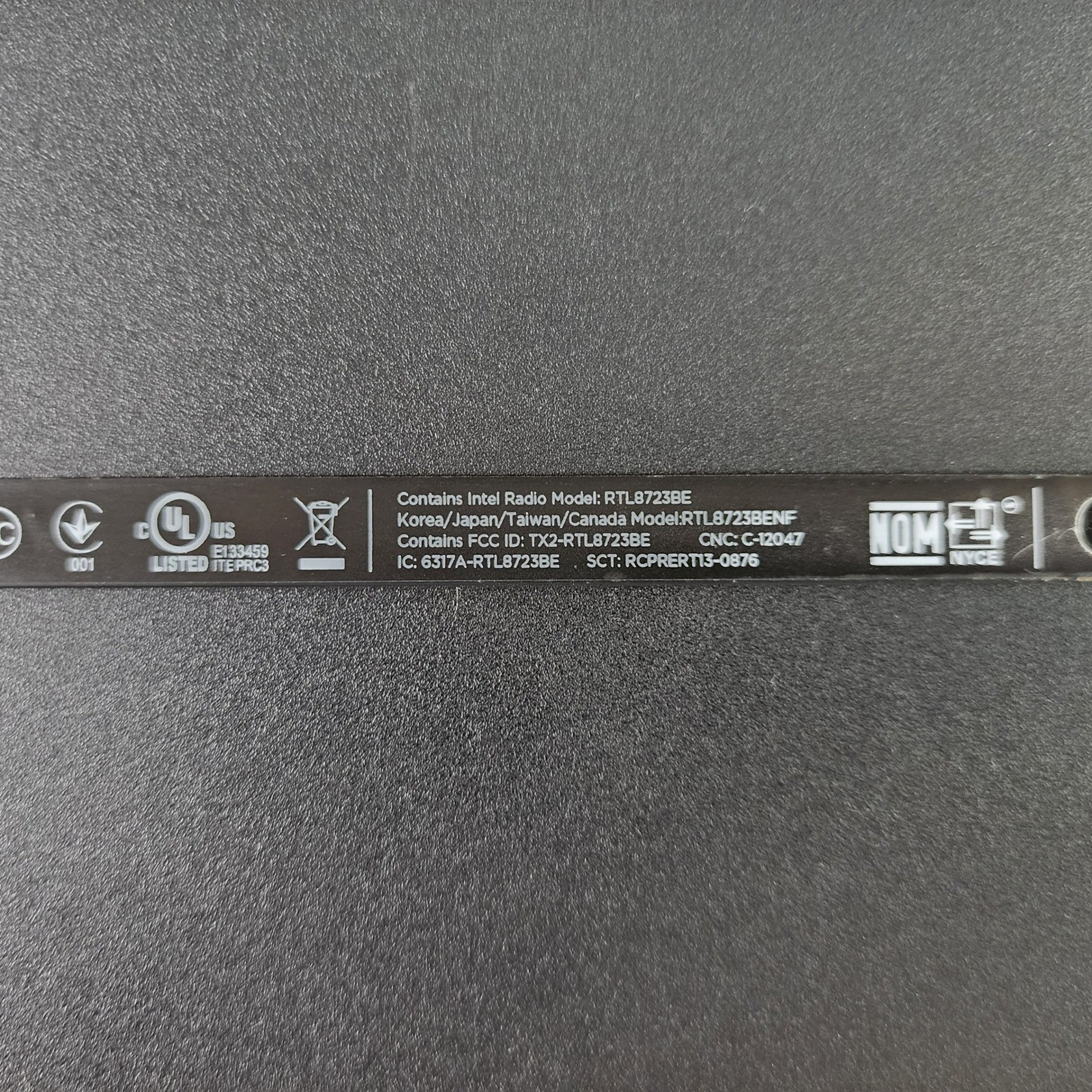 HP Notebook TPN-C125 Intel Core i7-7500U 8GB RAM 250GB SSD Touchscreen Win 10